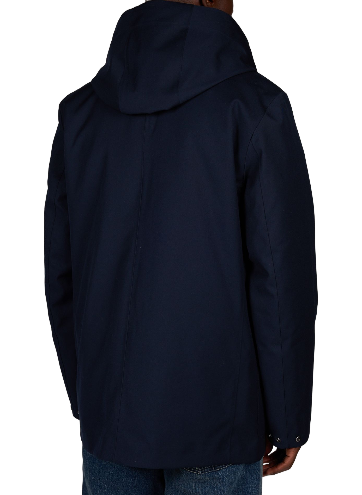 Lightweight Hooded Alec Coat MACKAGE Blue