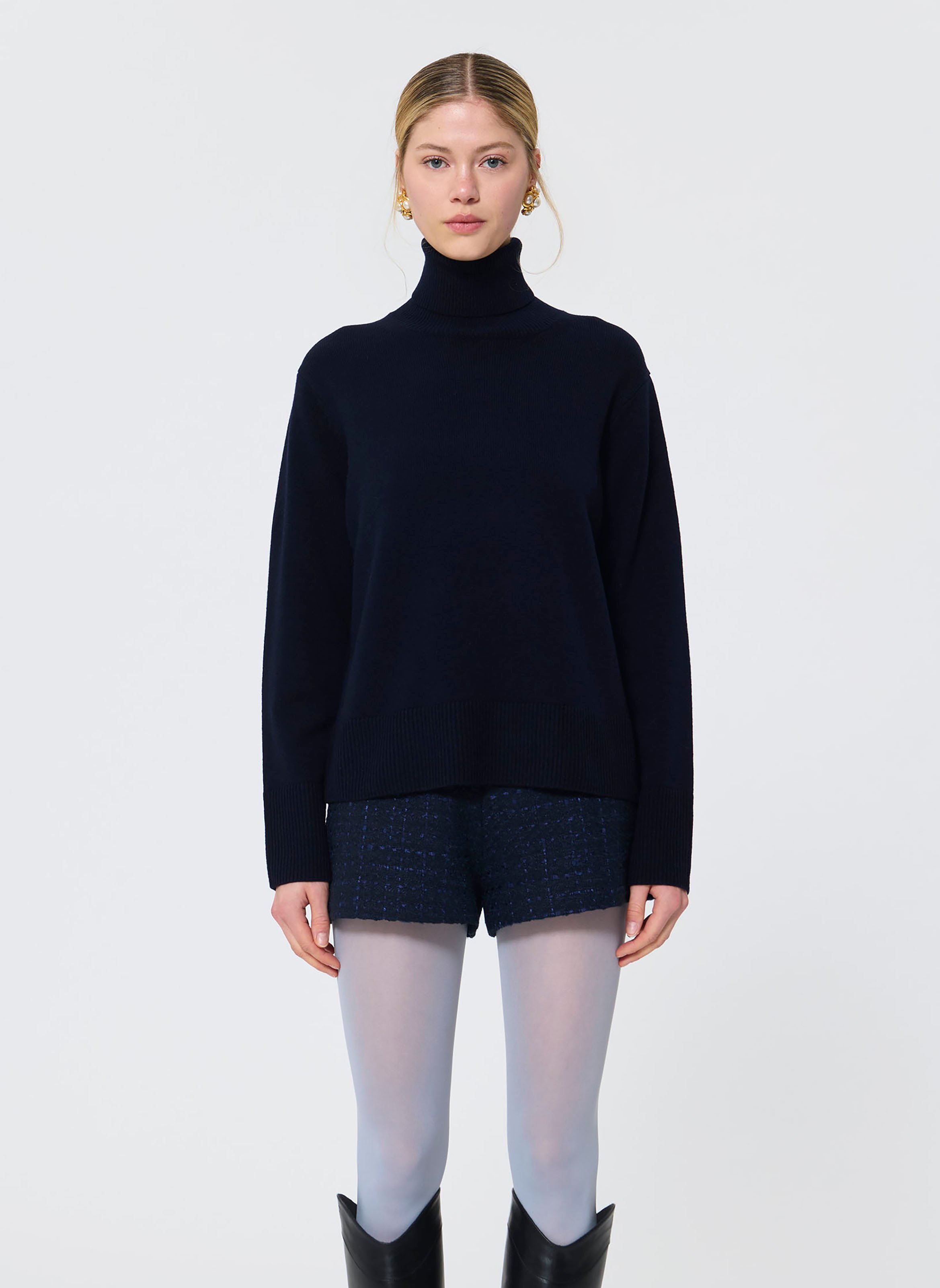Pull palia TARA JARMON Bleu