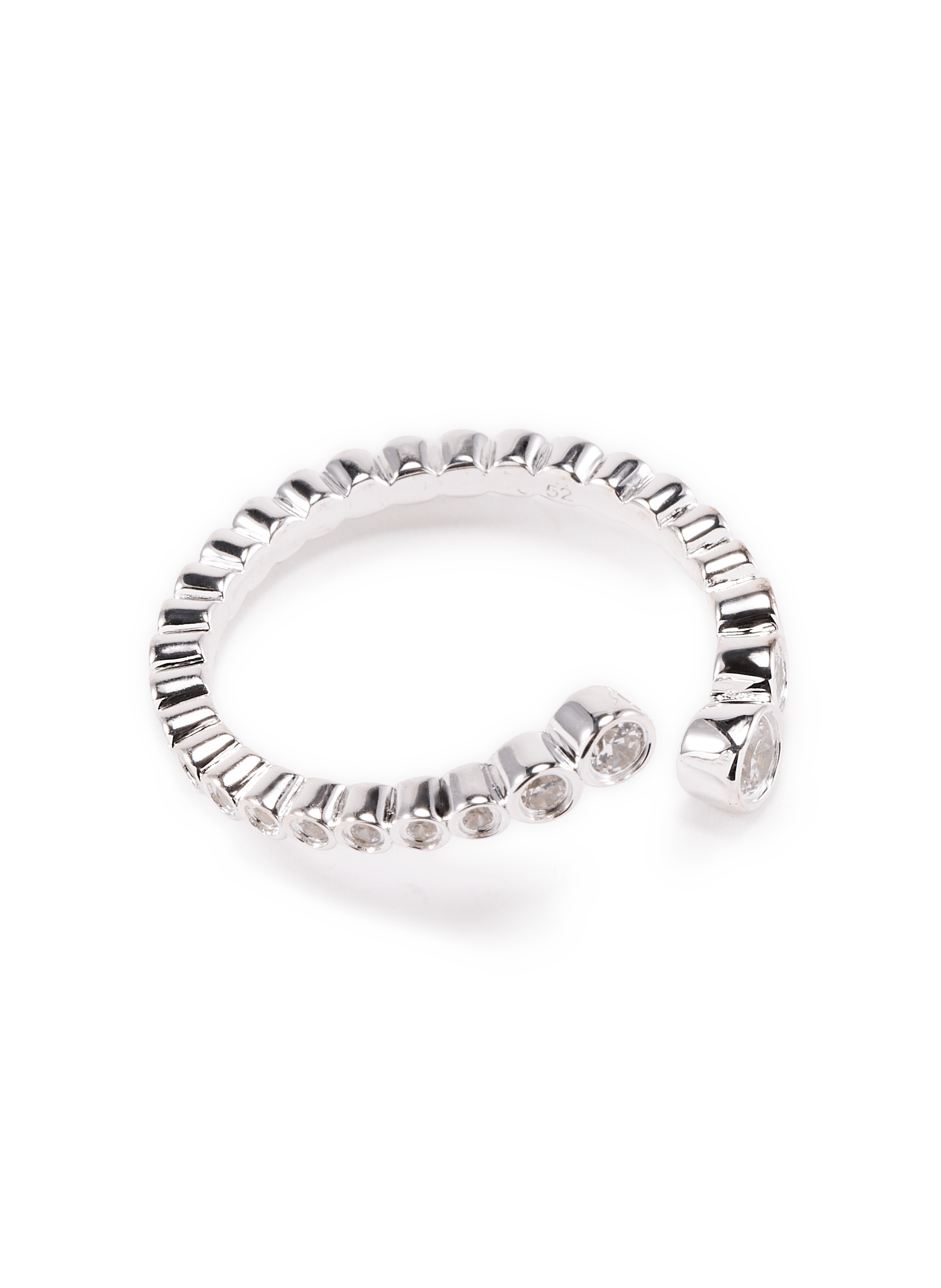 Bague ajustable en argent mélangé RAGBAG Golden