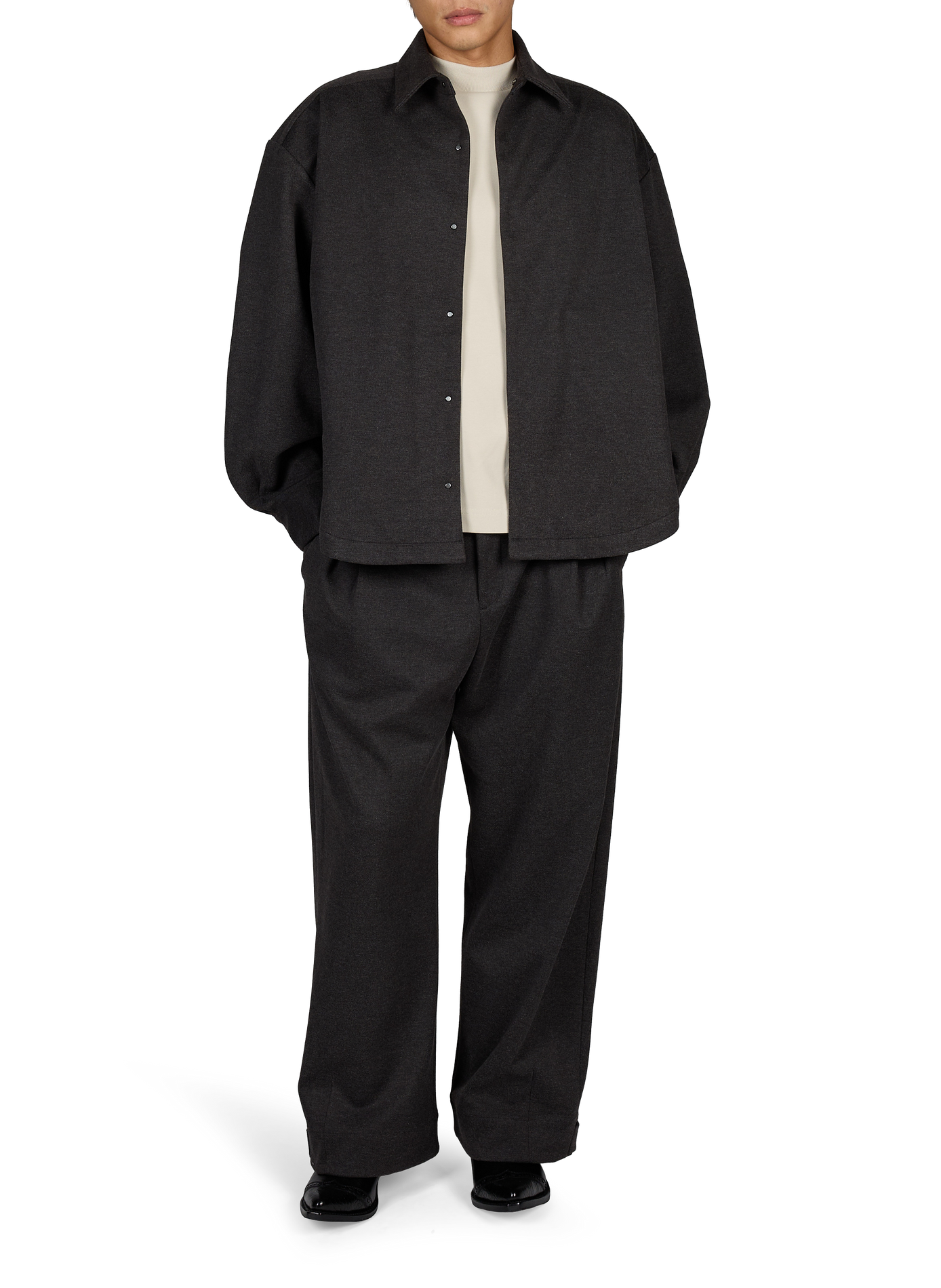Wide-leg trousers  SEVENTH Grey