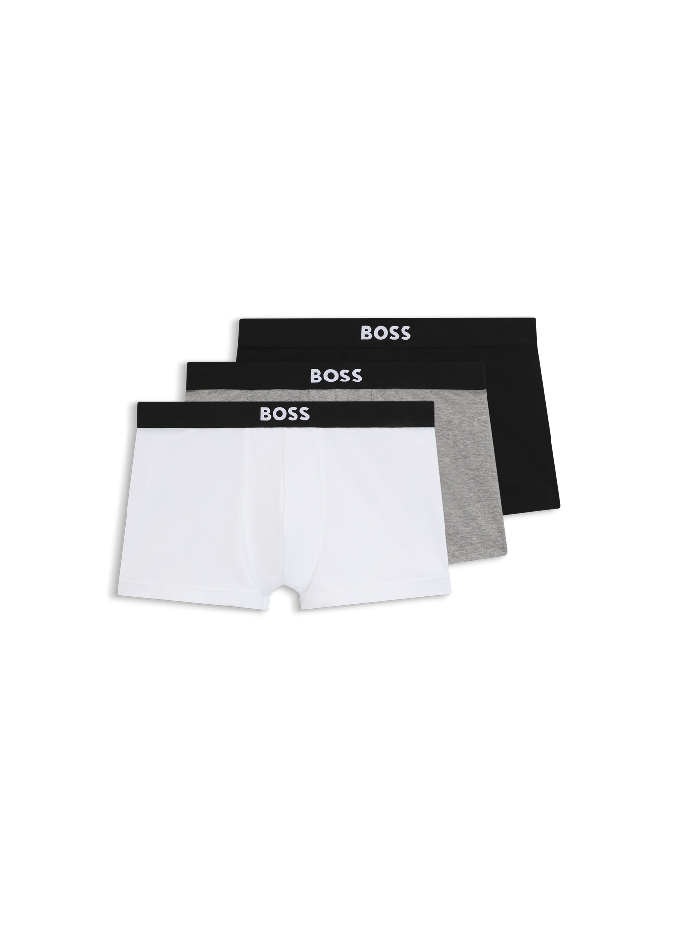 Lot de 3 boxers en coton mélangé BOSS Multicolore