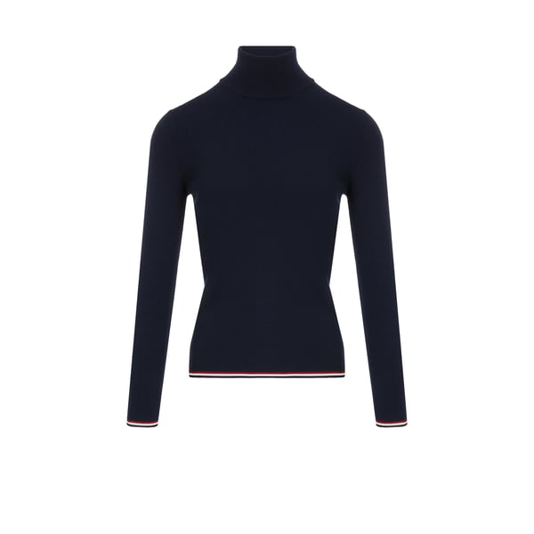 Pull col roulé en laine mérinos