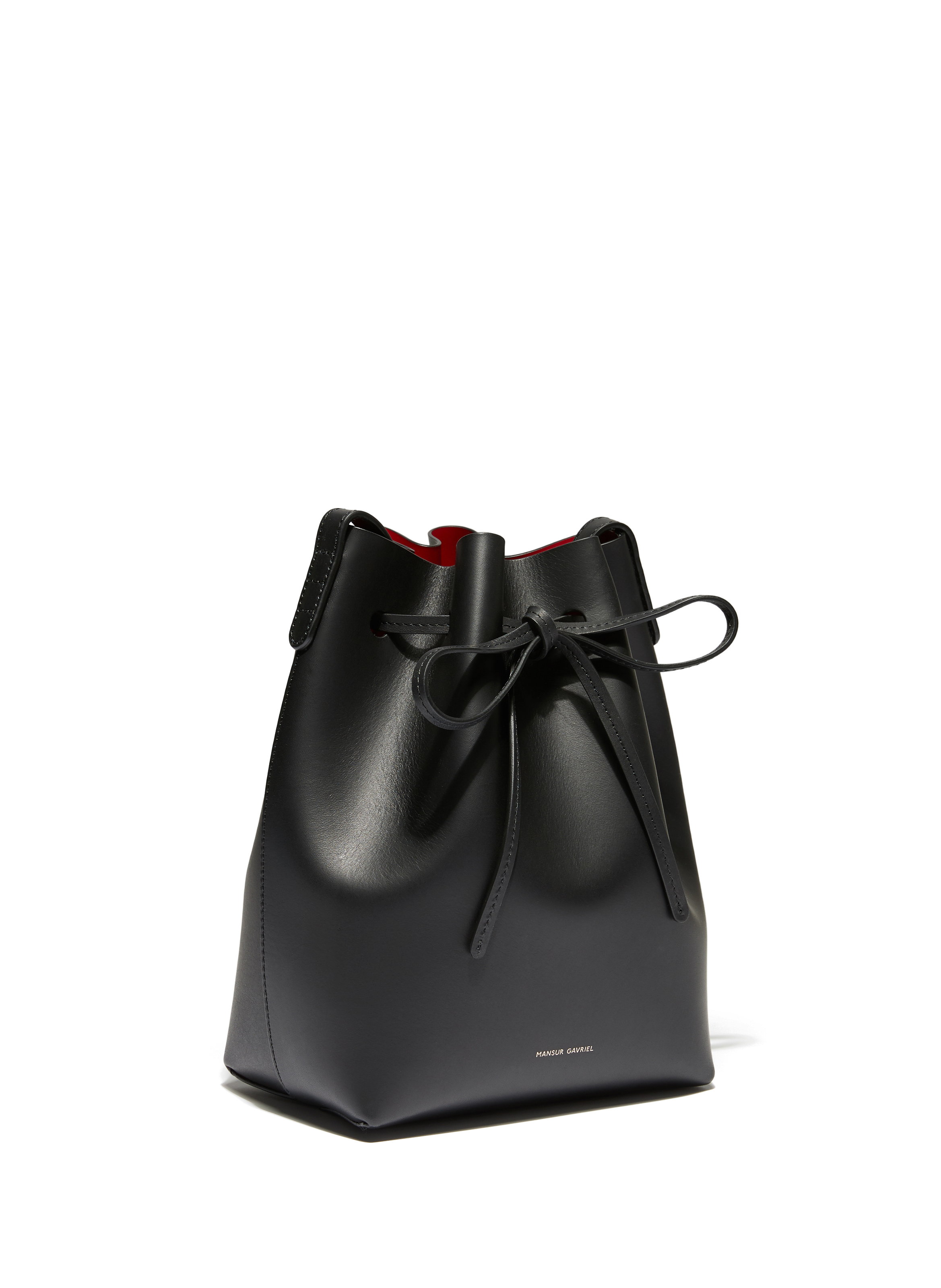 Sac seau Mini Bucket en cuir