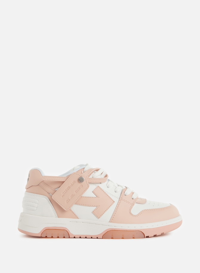 Out-of-Office-Sneaker aus Leder OFF-WHITE