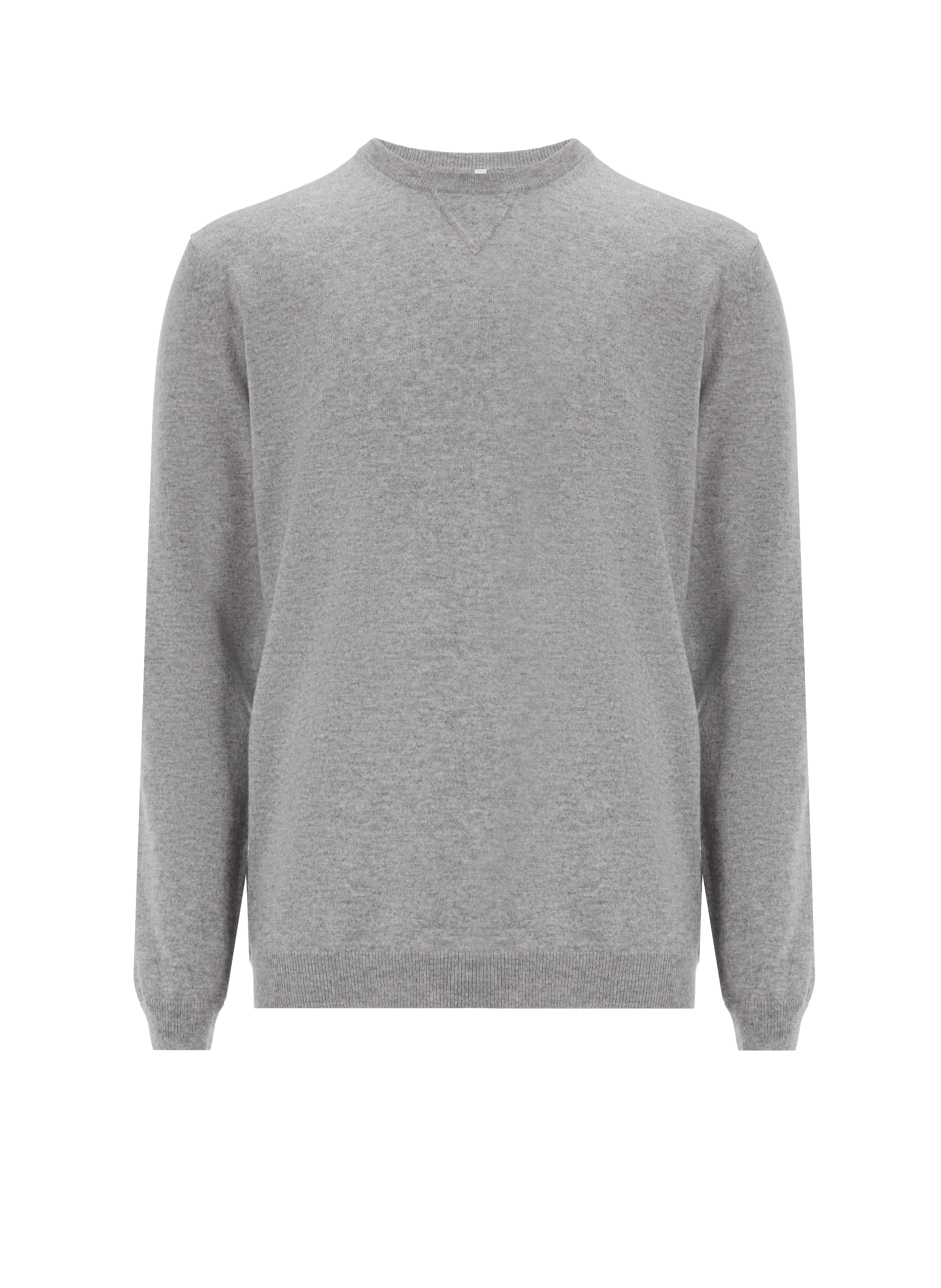 Cashmere round-neck jumper AU PRINTEMPS PARIS Silver