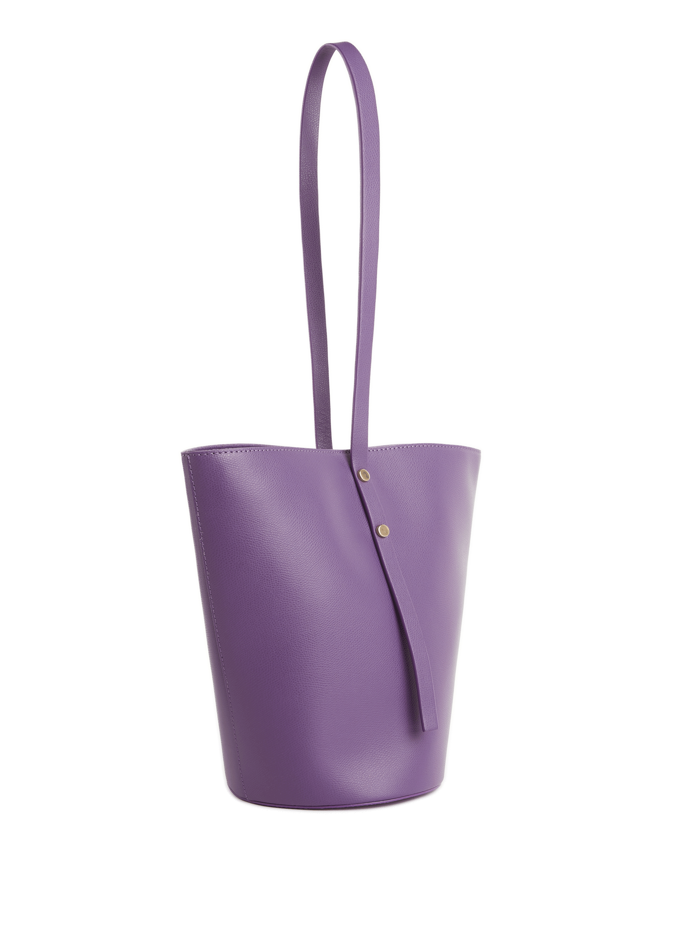 Sac seau en cuir  SAISON 1865 Violet