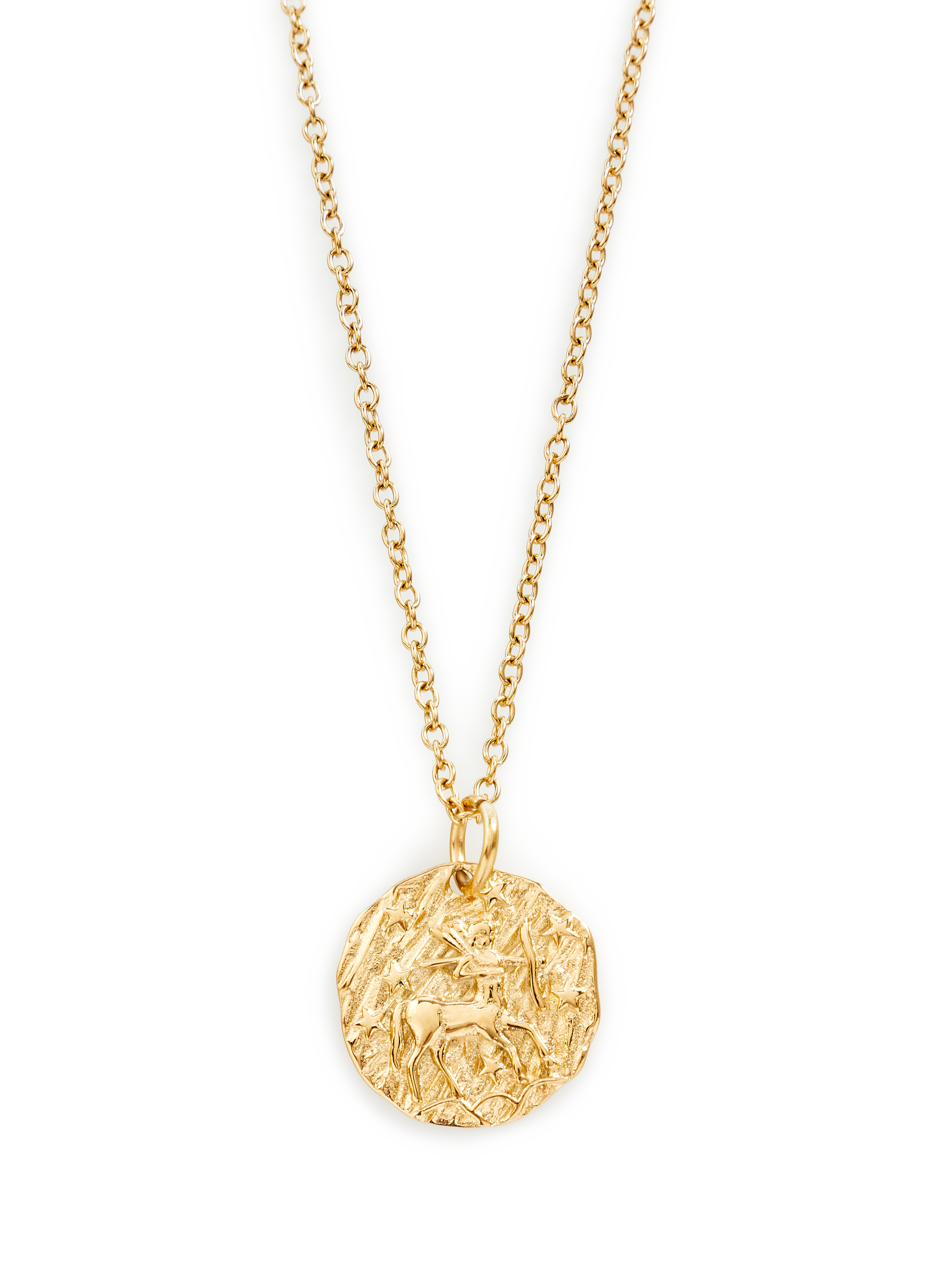 Collier Astro  AU PRINTEMPS PARIS Doré