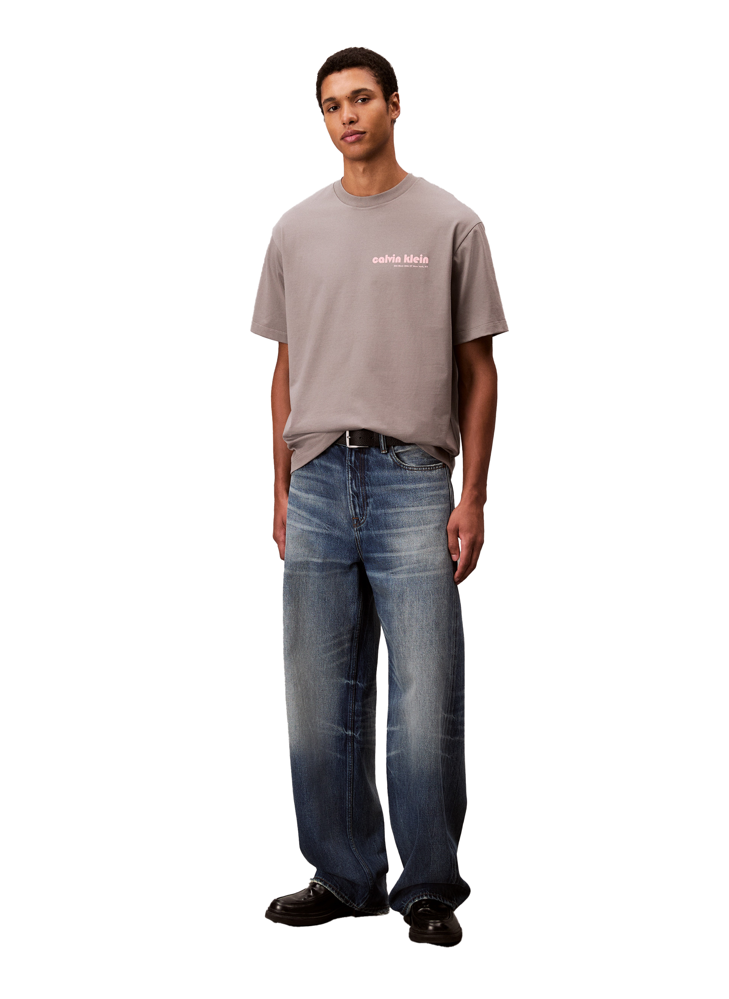 Classic Cotton T-Shirt CALVIN KLEIN Grey