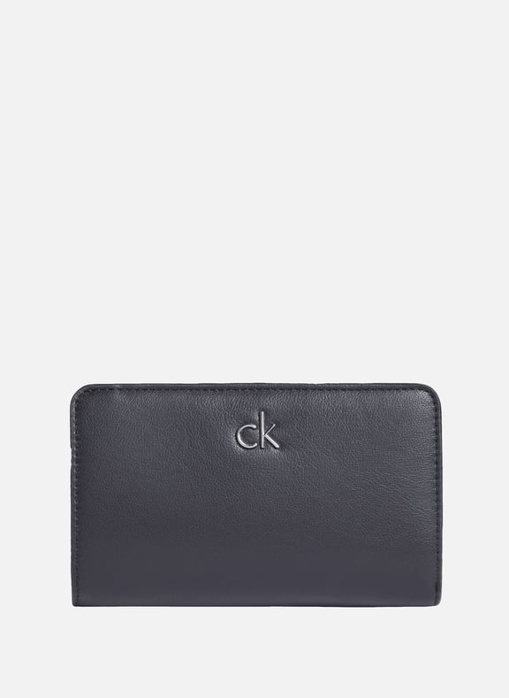 Logo Wallet Black by CALVIN KLEIN CALVIN KLEIN Logo Wallet Black