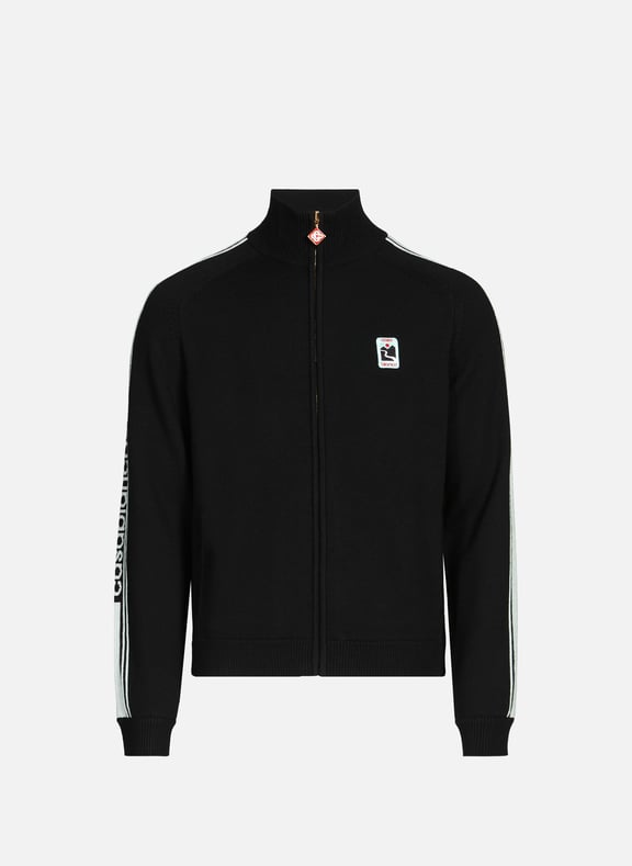 Gilet zippé Noir by CASABLANCA PARIS CASABLANCA PARIS Gilet zippé Noir