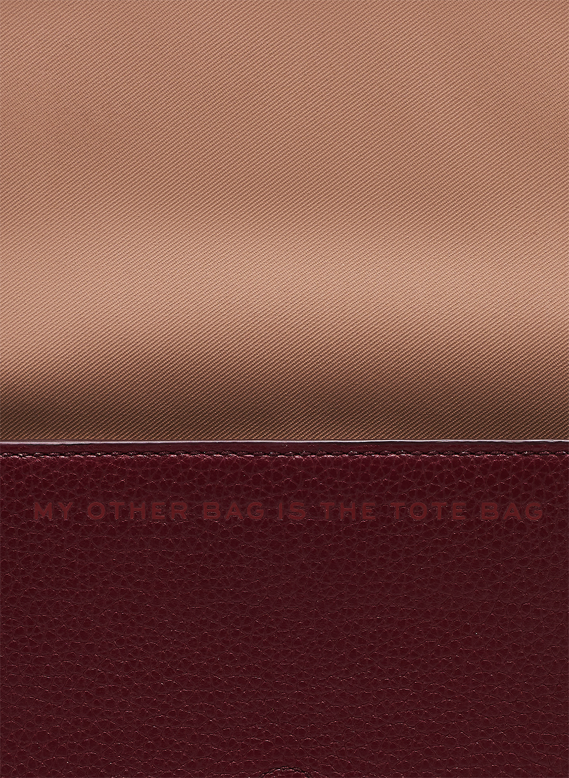 Sac à bandoulière en cuir MARC JACOBS Rouge