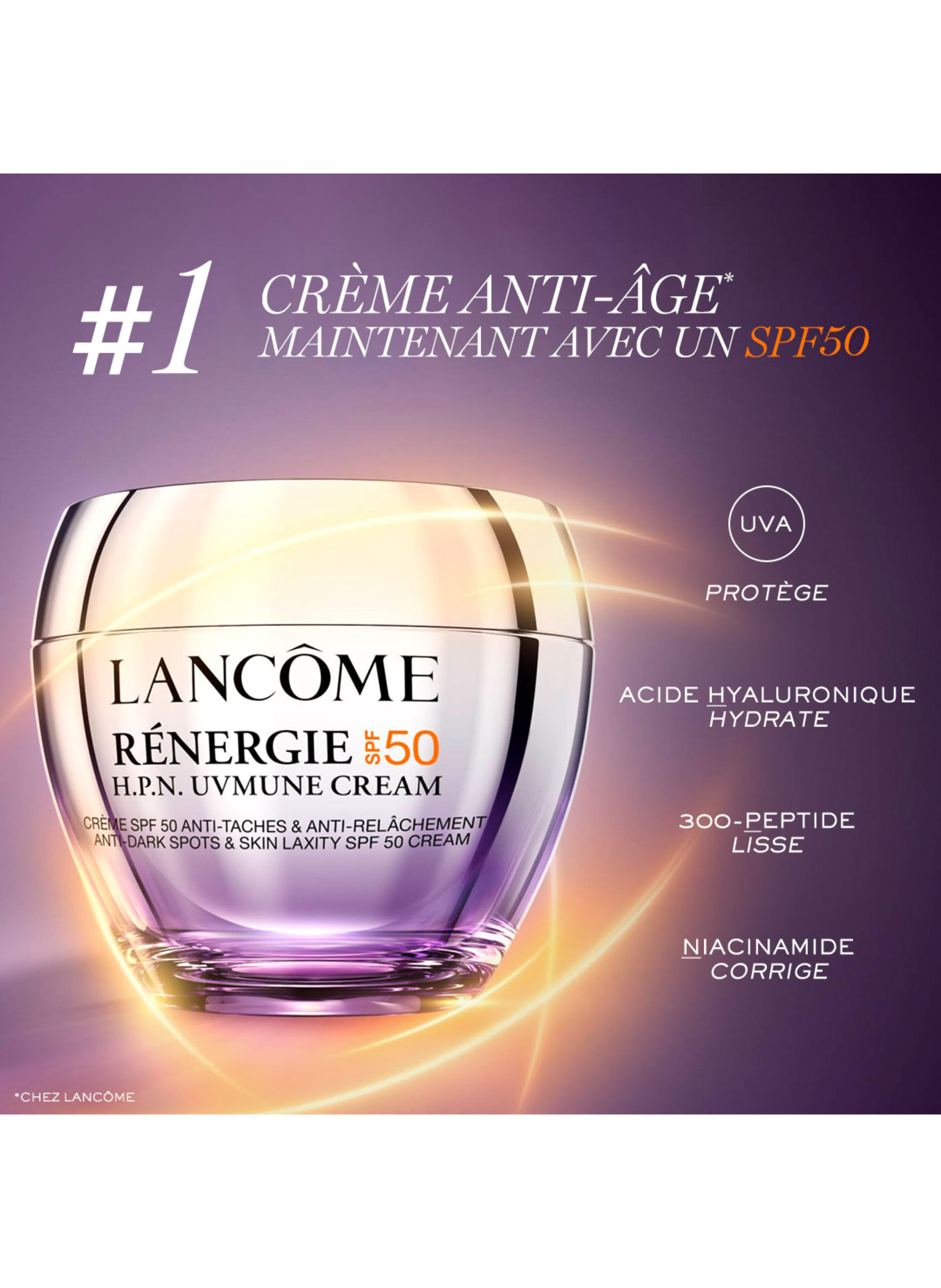 Renergie Anti-Aging Cream with SPF No color