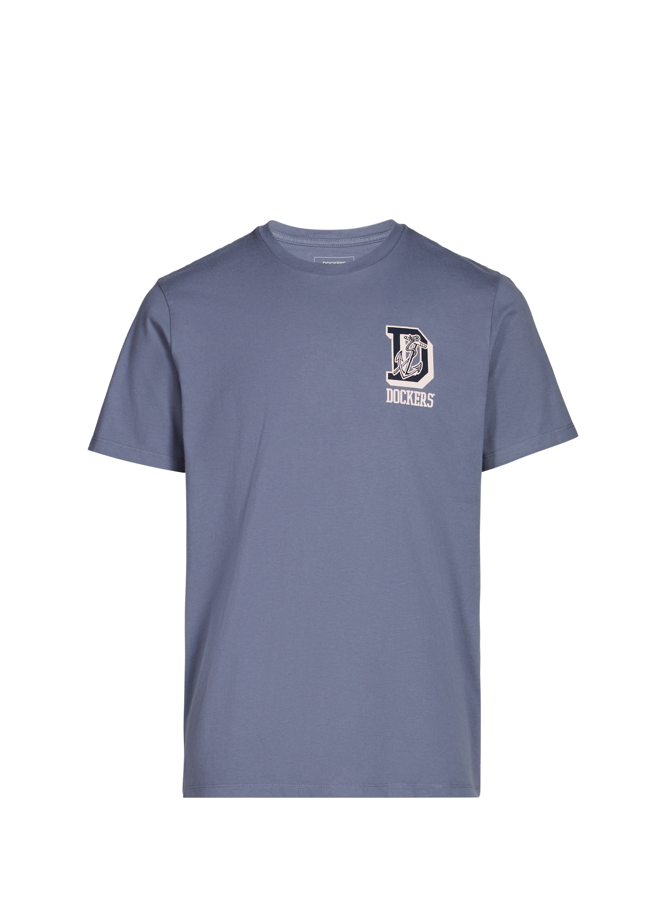 DOCKERS Cotton Logo T-shirt Blue