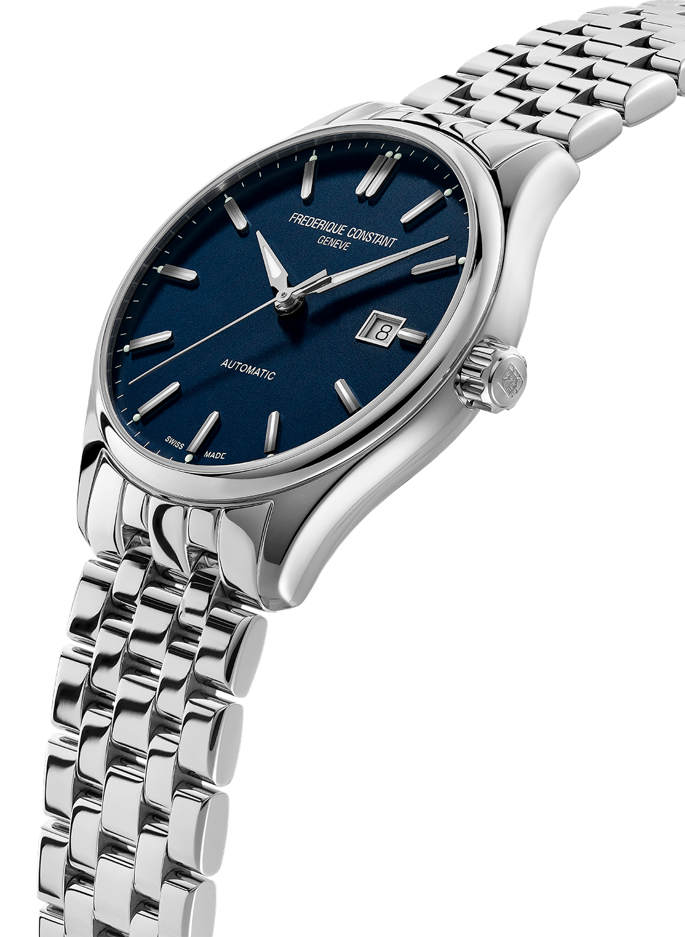 Montre automatique en acier FREDERIQUE CONSTANT Noir