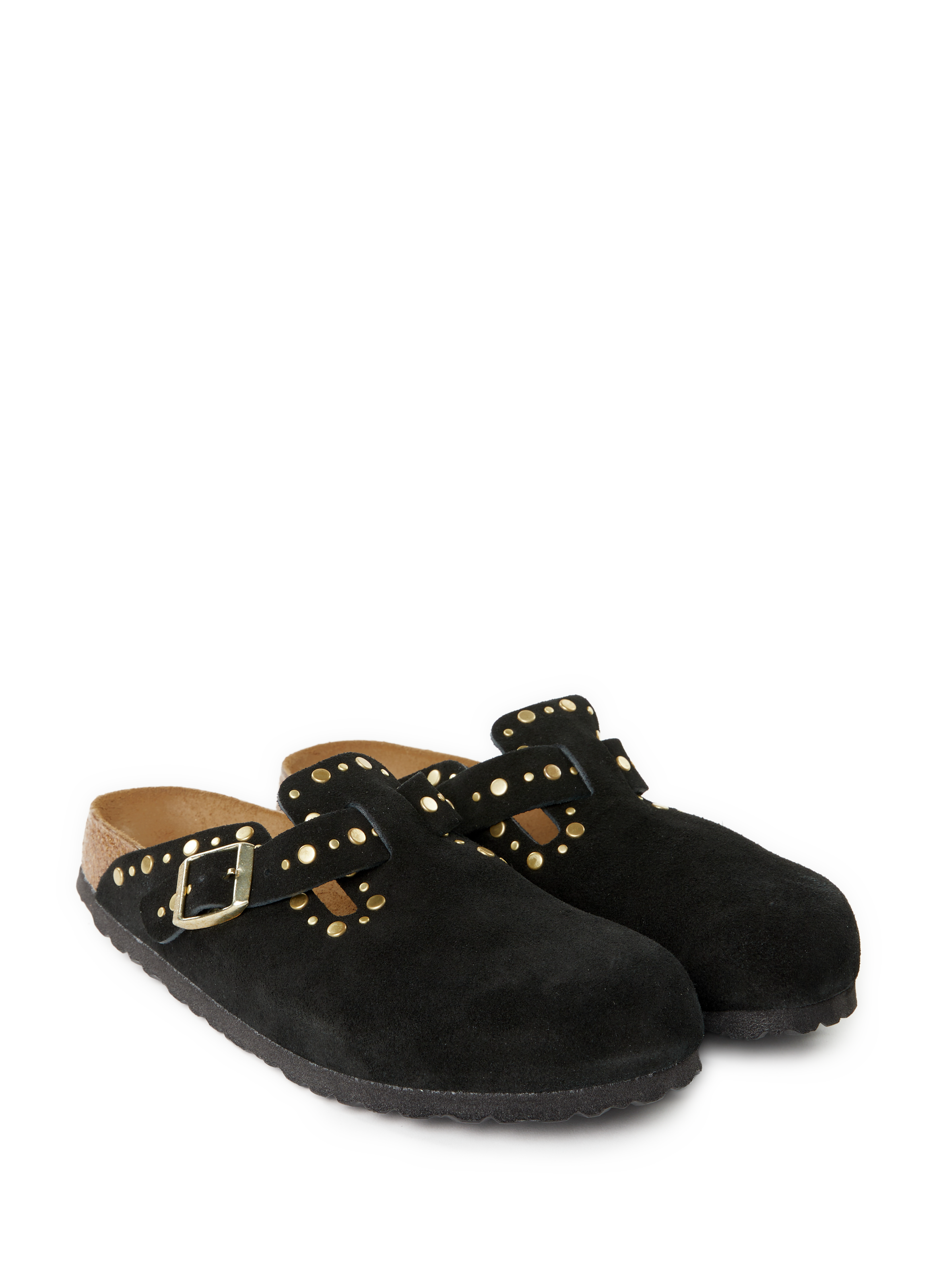 Cow leather Boston mules BIRKENSTOCK Black