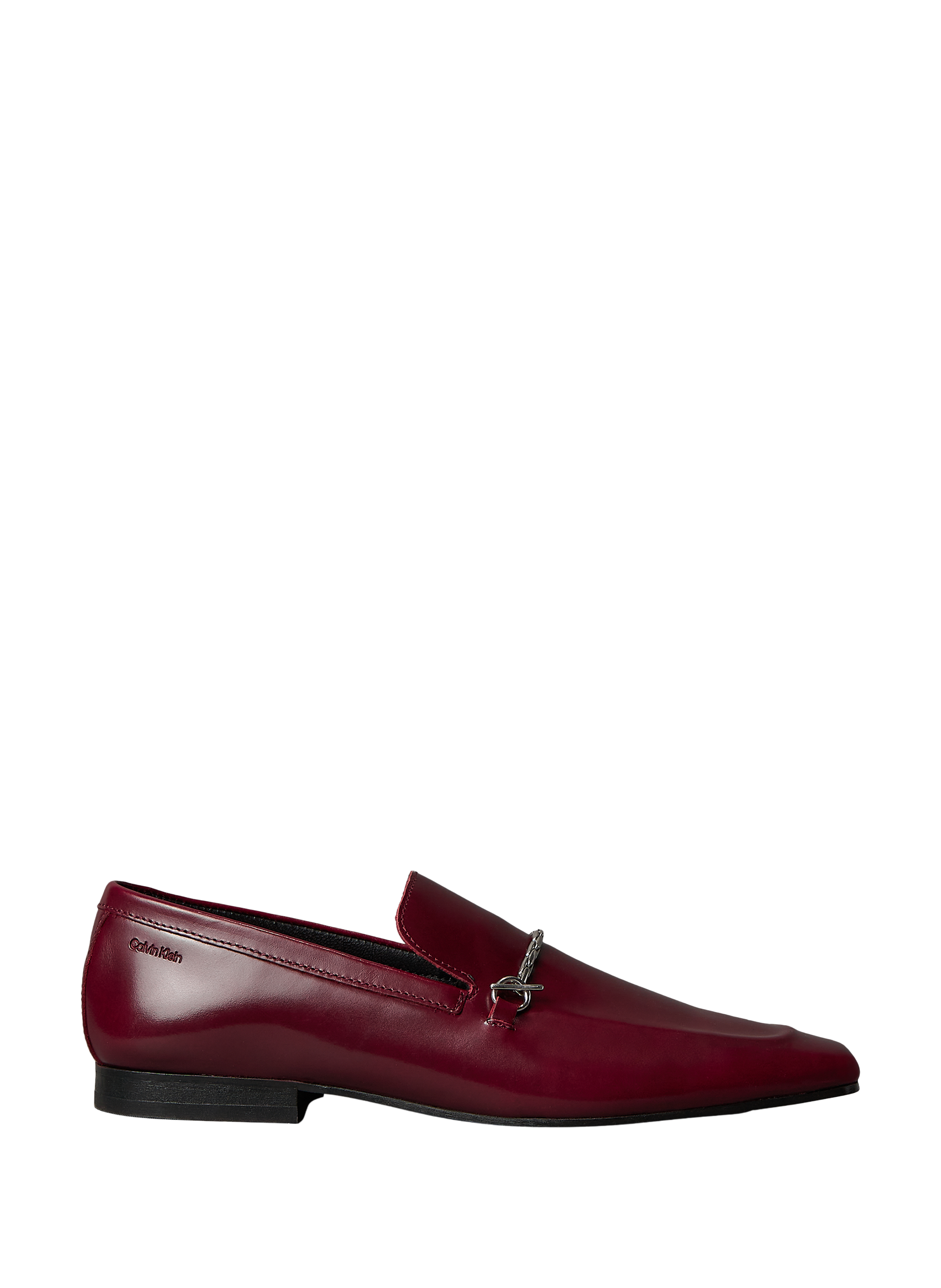 Mocassins Matilda à bout carré CALVIN KLEIN Rouge