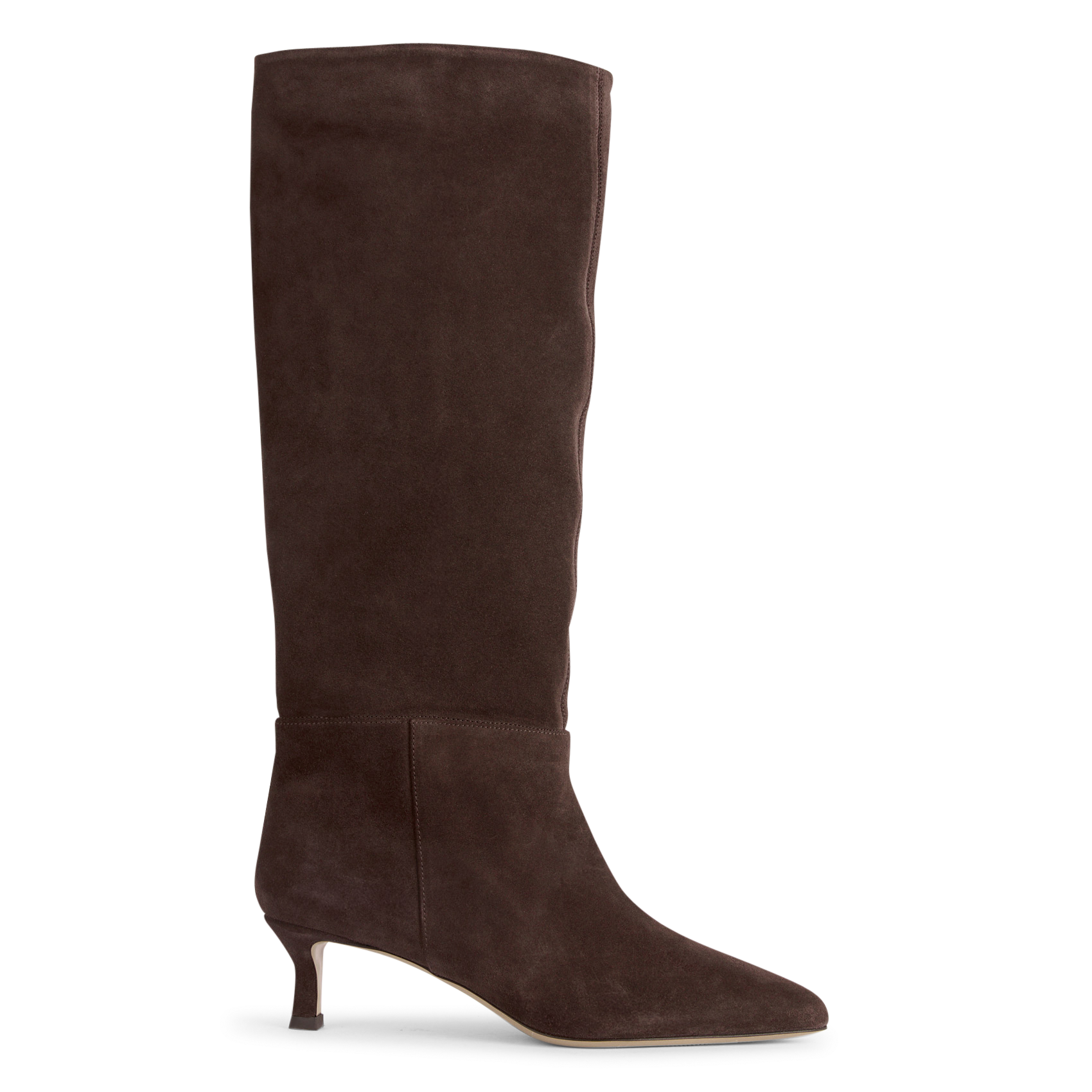 Bottes en cuir velours n°431 RIVECOUR Noir