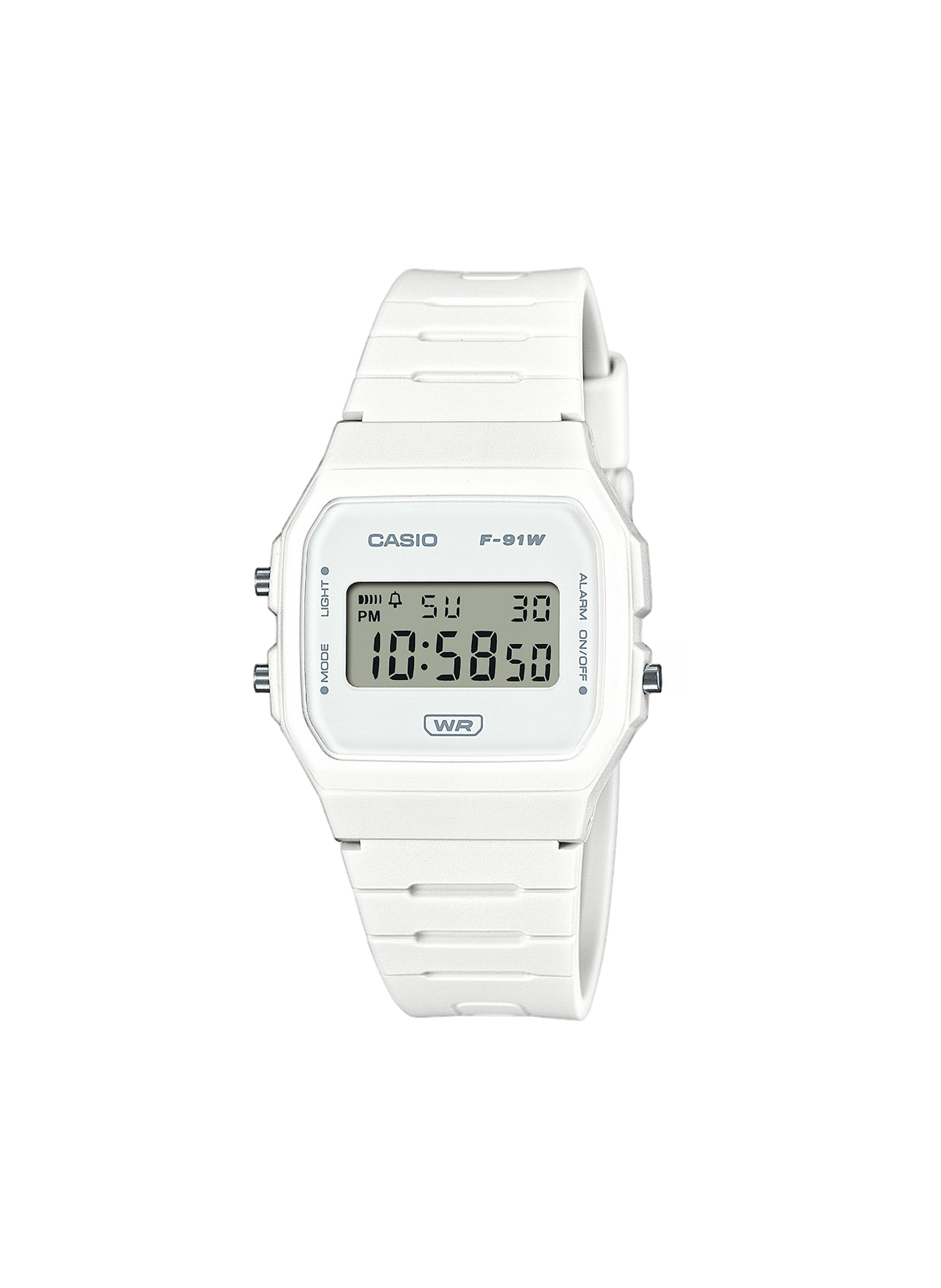 Montre quartz affichage digital CASIO Blanc