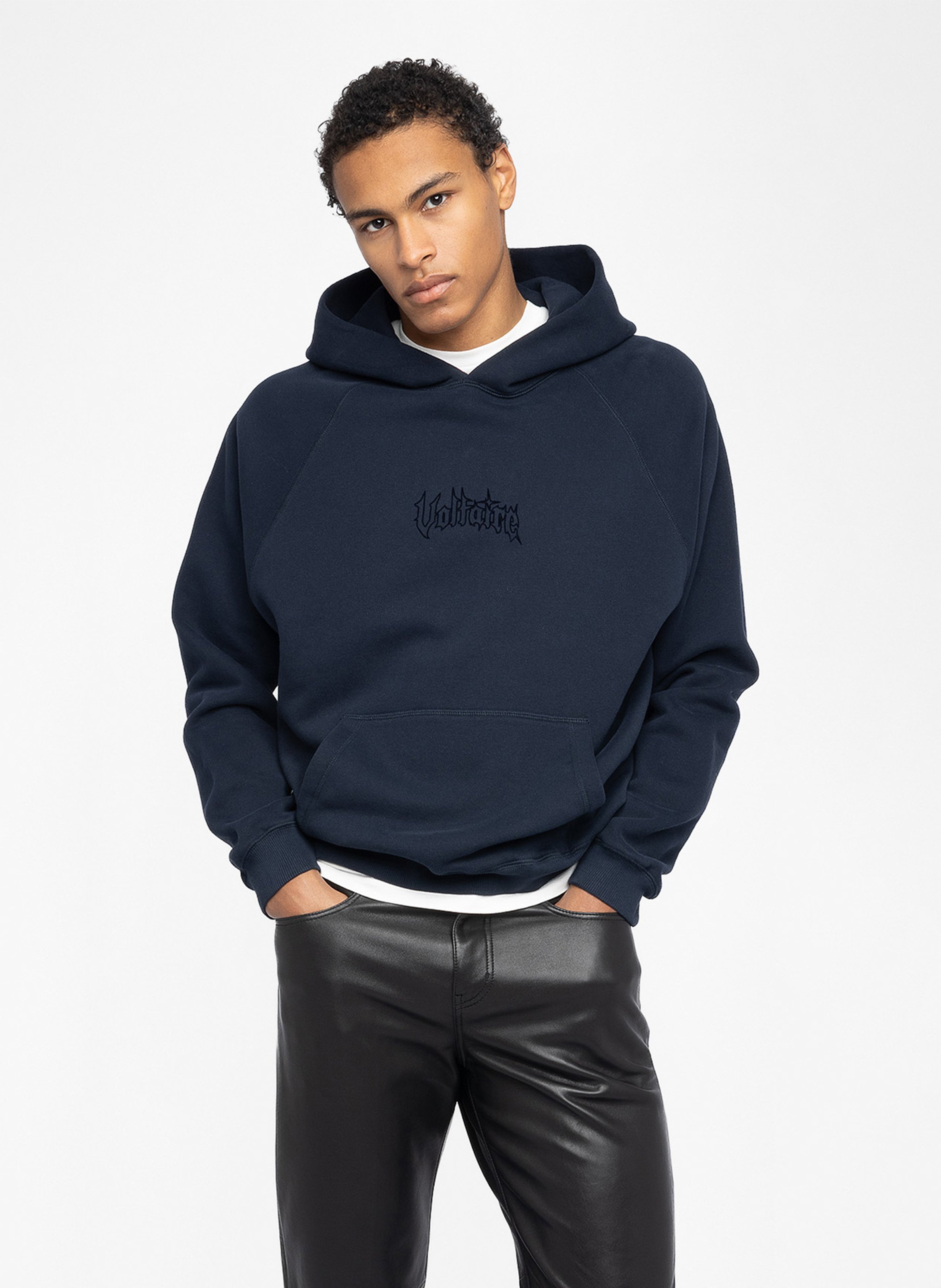 Sweat oversize en coton mélangé georgio ZADIG&VOLTAIRE Bleu