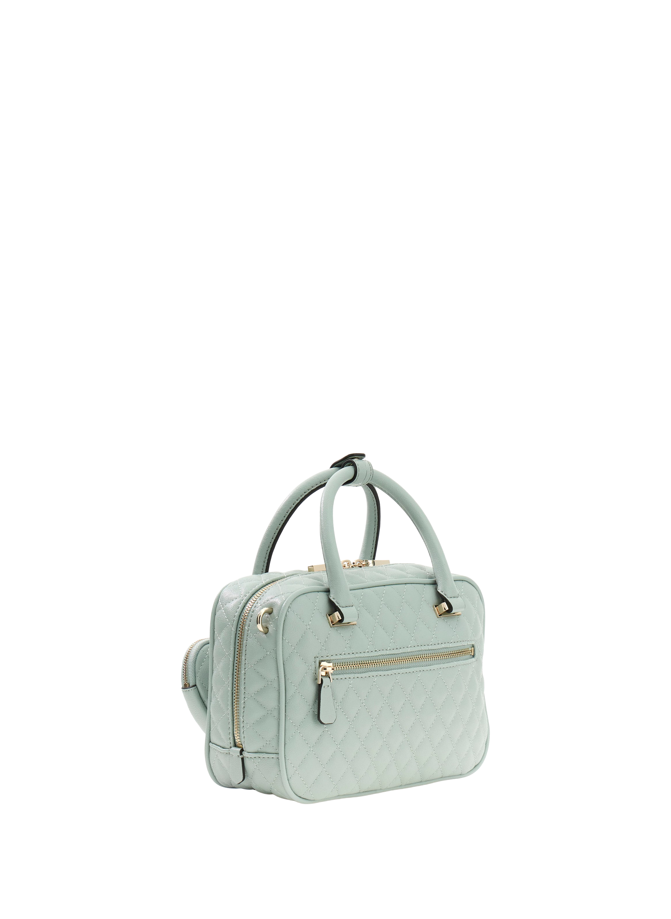 Sac Atabey matelassé avec pochette coeur GUESS Vert
