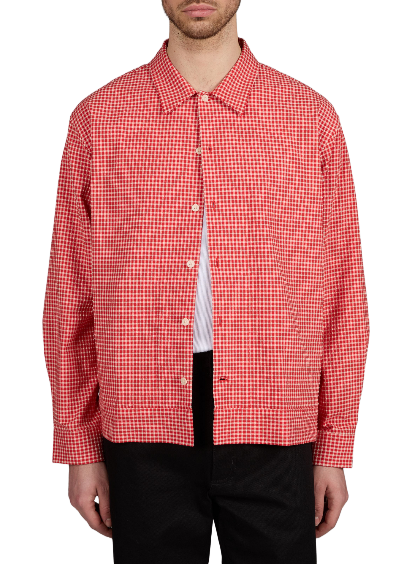 Checked shirt NN.07 Red