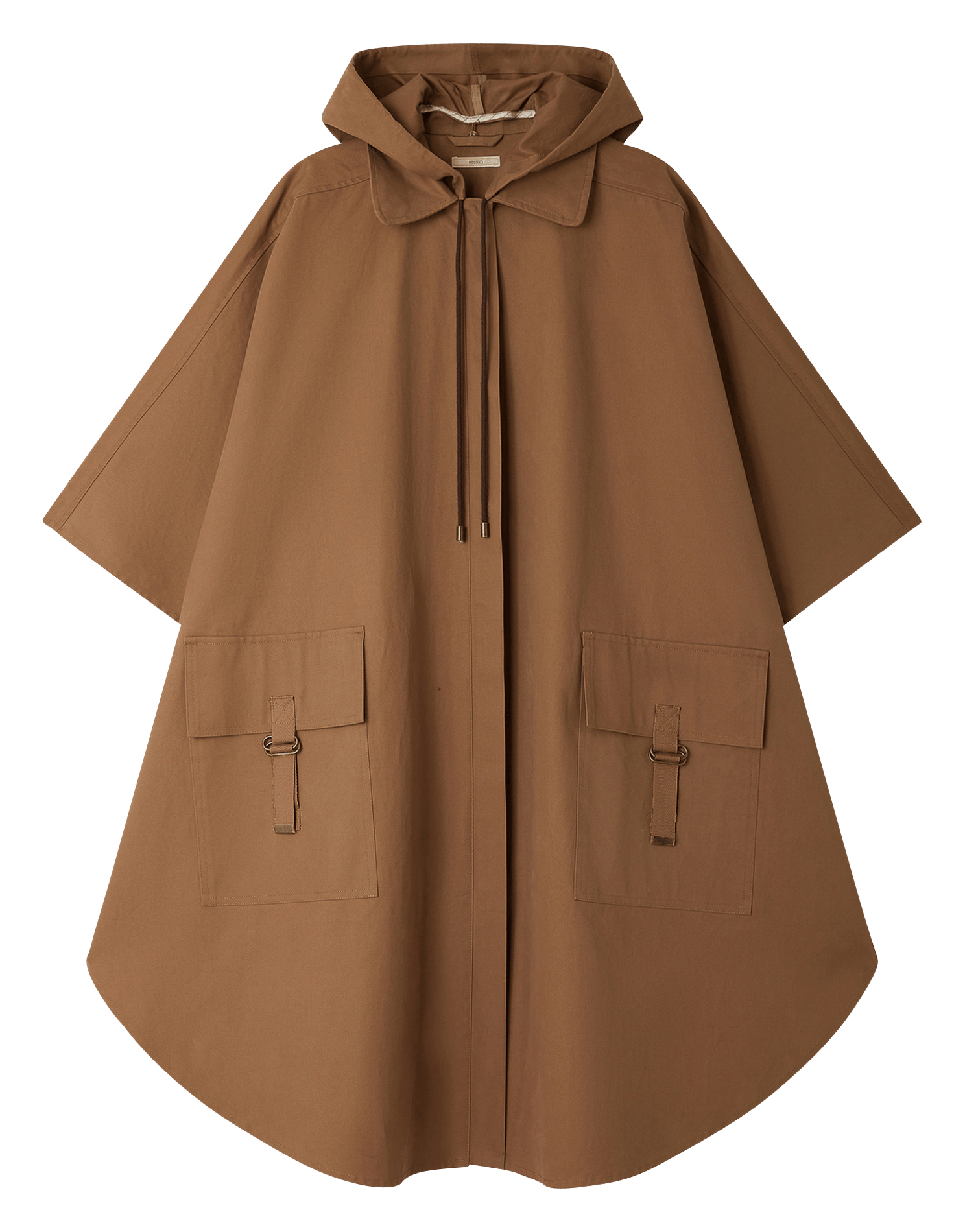 Cape oversize en coton castelwick SESSUN Beige