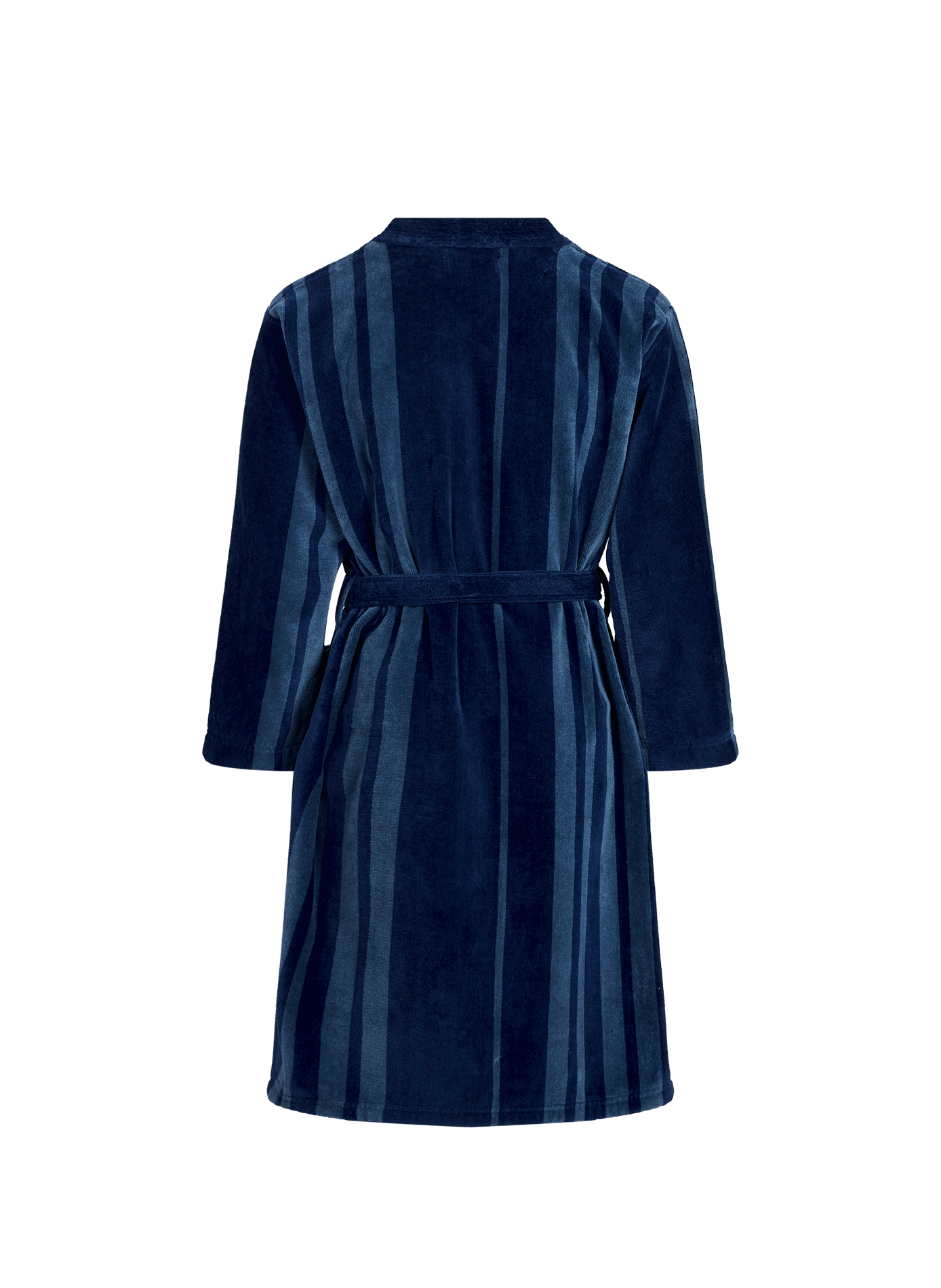 Cotton Striped Bathrobe EMINENCE Blue