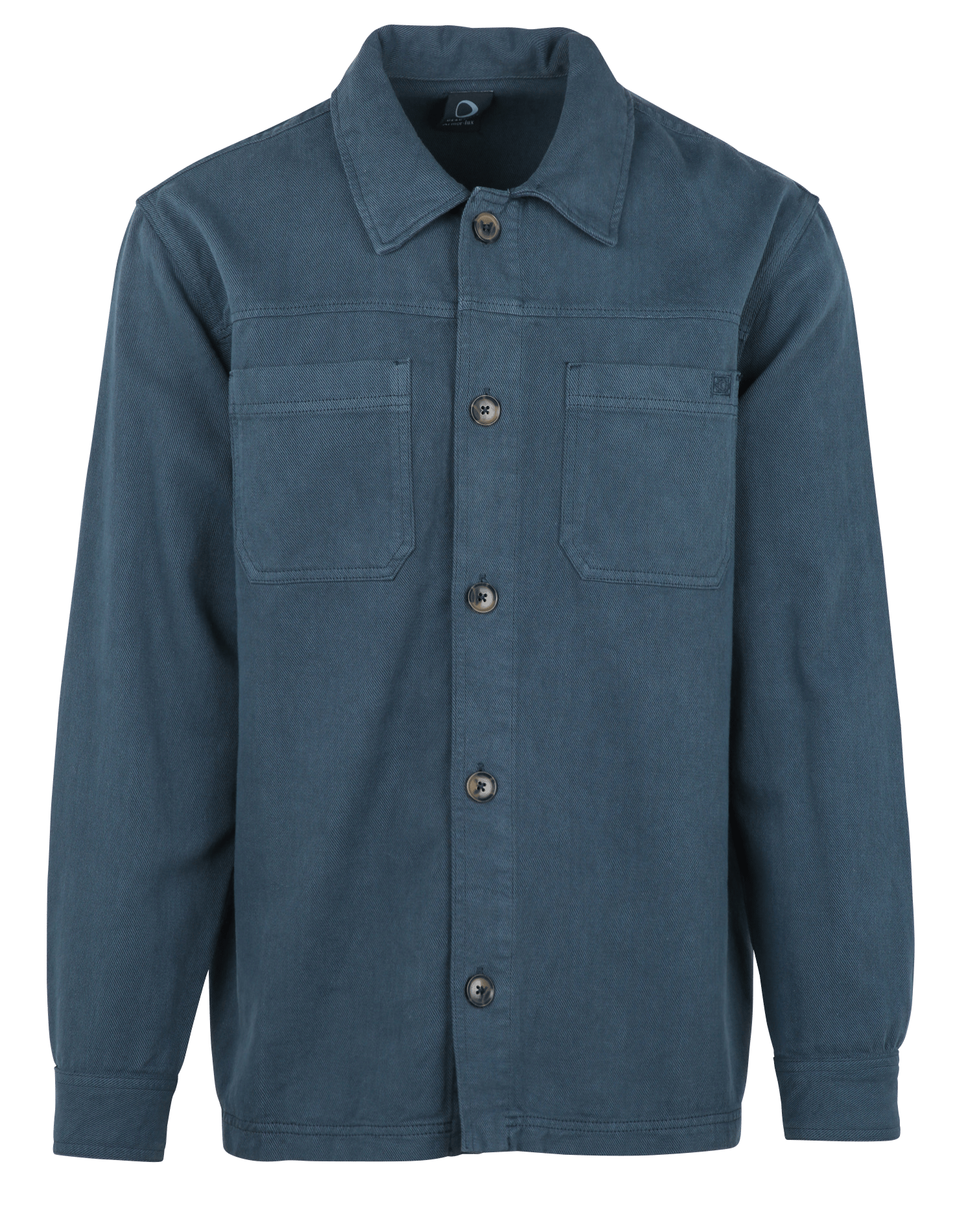 Surchemise boutonnée unie deauville ARMOR-LUX Bleu