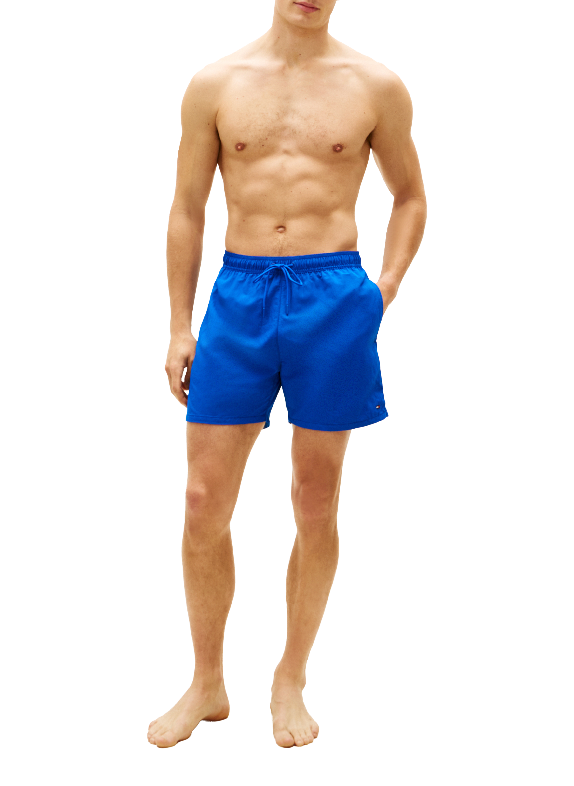 Short de bain mi-long  TOMMY HILFIGER Bleu