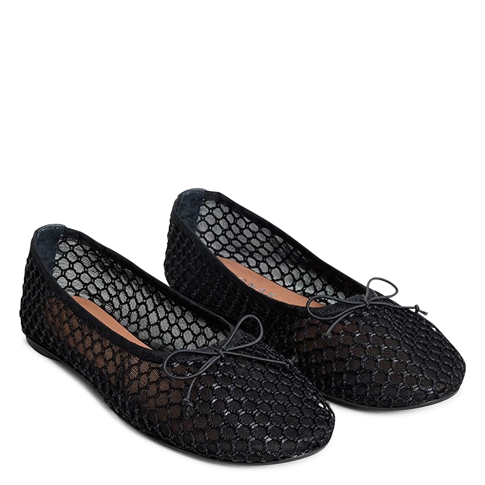 Ballerines en textile dalessia JONAK Noir