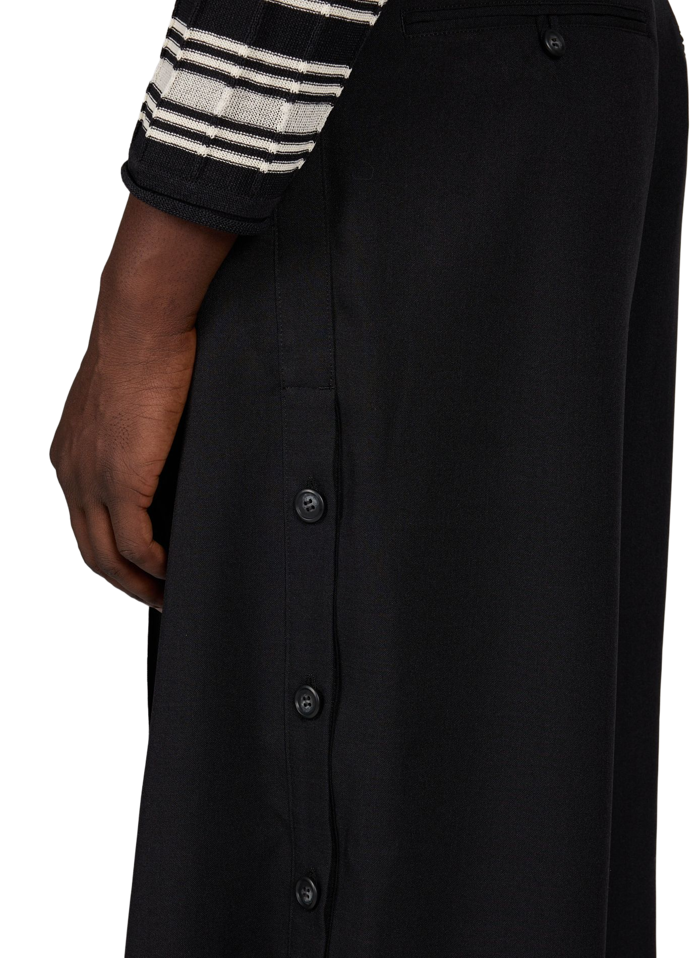 Straight shorts WANSIE Black