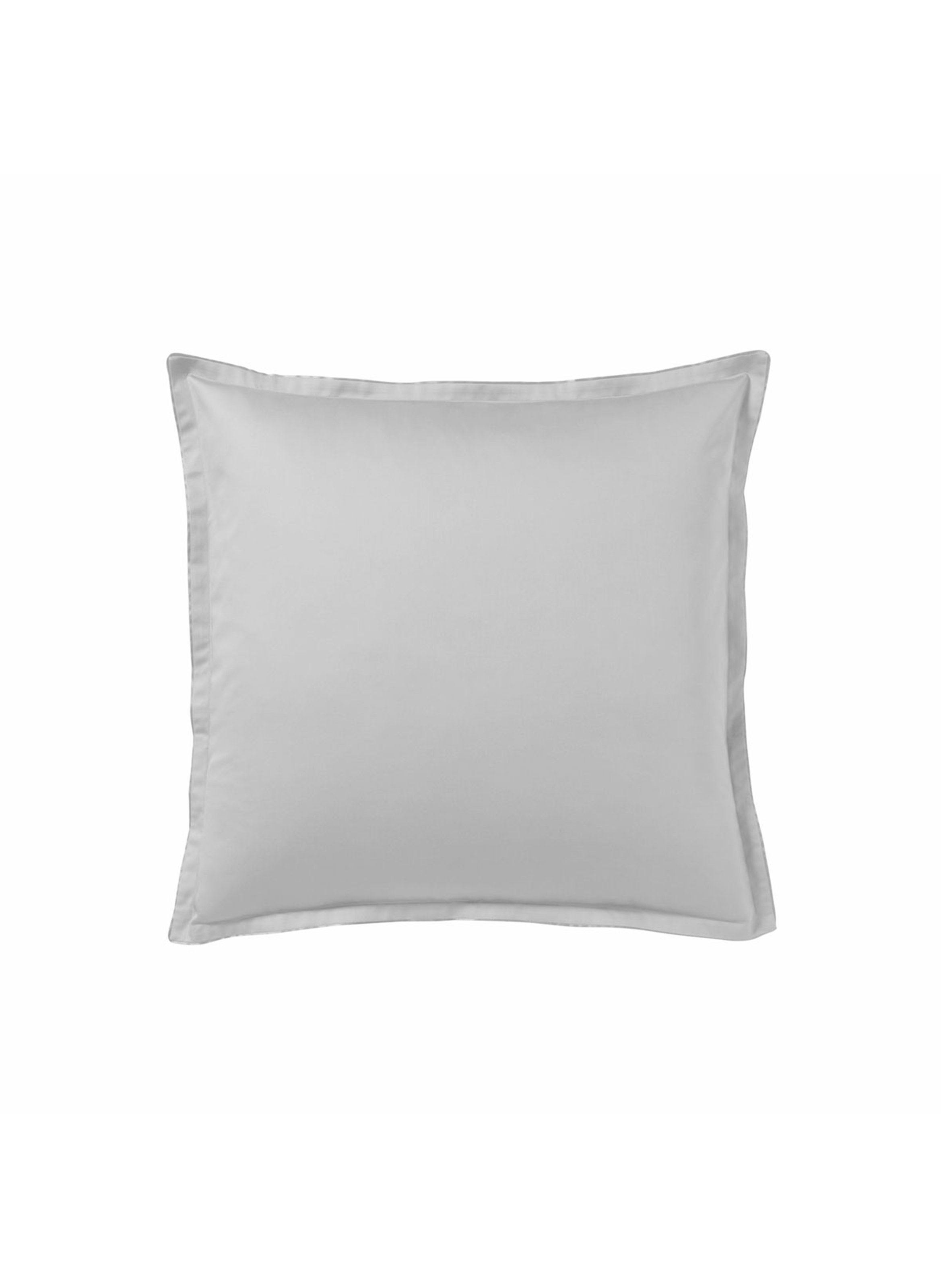 Taie d'oreiller unie en satin de coton bio, teophile ALEXANDRE TURPAULT Gris