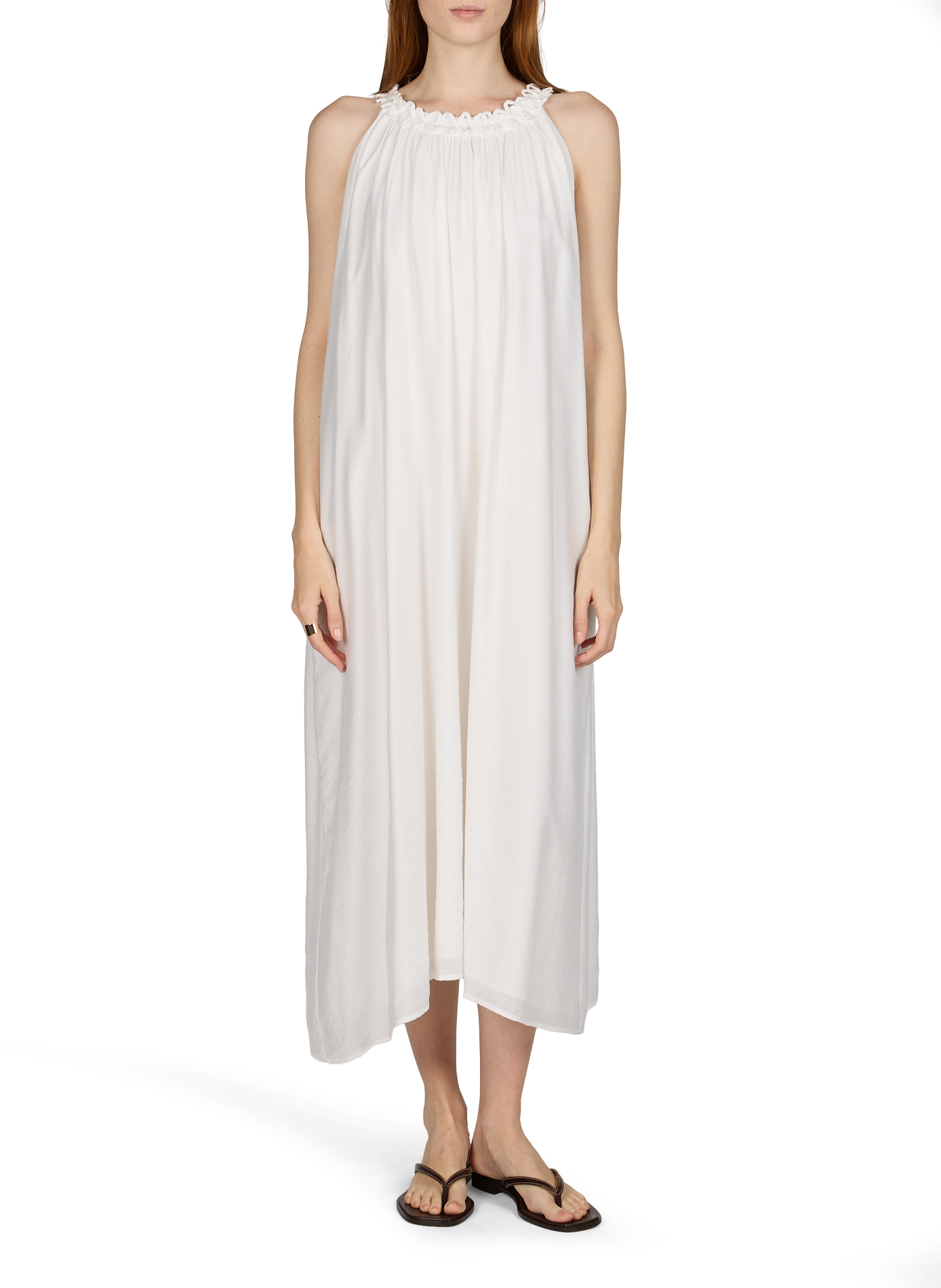 Robe longue Elira fluide ARTLOVE Beige