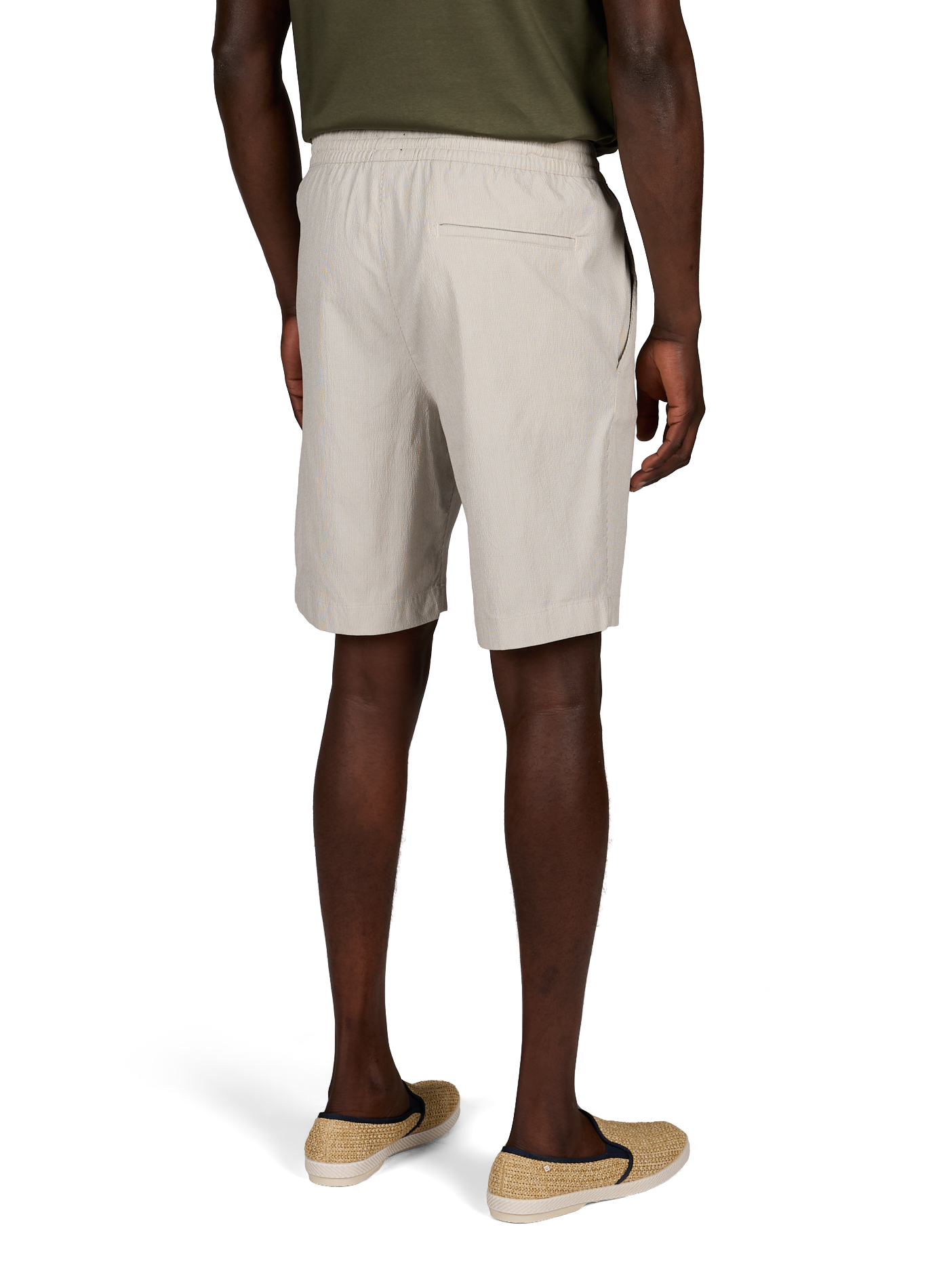 Kurzes Regular-Streifenhemd STRELLSON Beige
