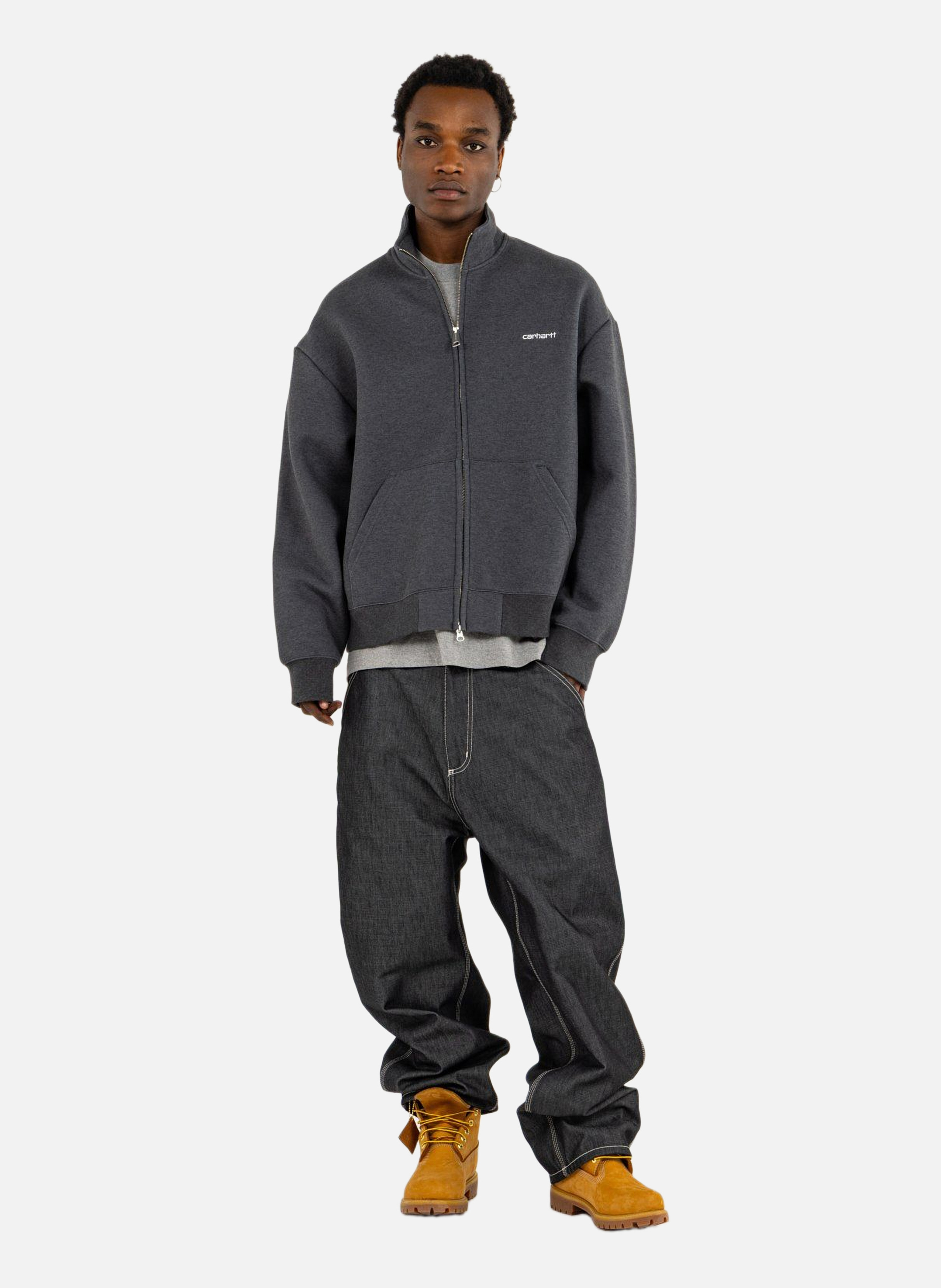 Sweat zippé alda zip sweat jacket CARHARTT WIP Noir