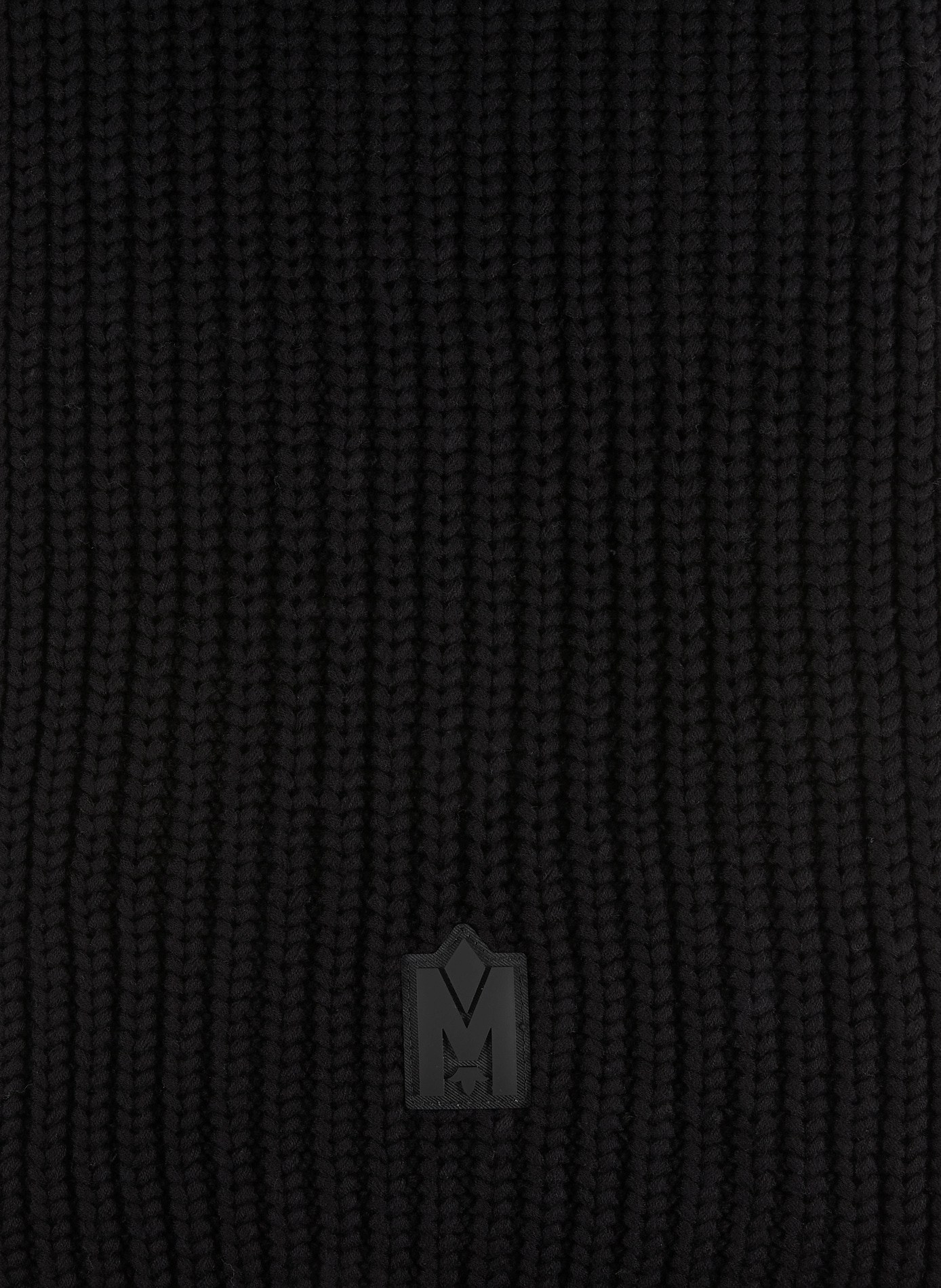 Wool-blend scarf MACKAGE Black