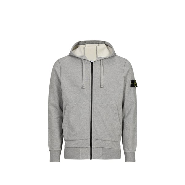 Sweat à capuche zippé en coton Sweat à capuche zippé en coton