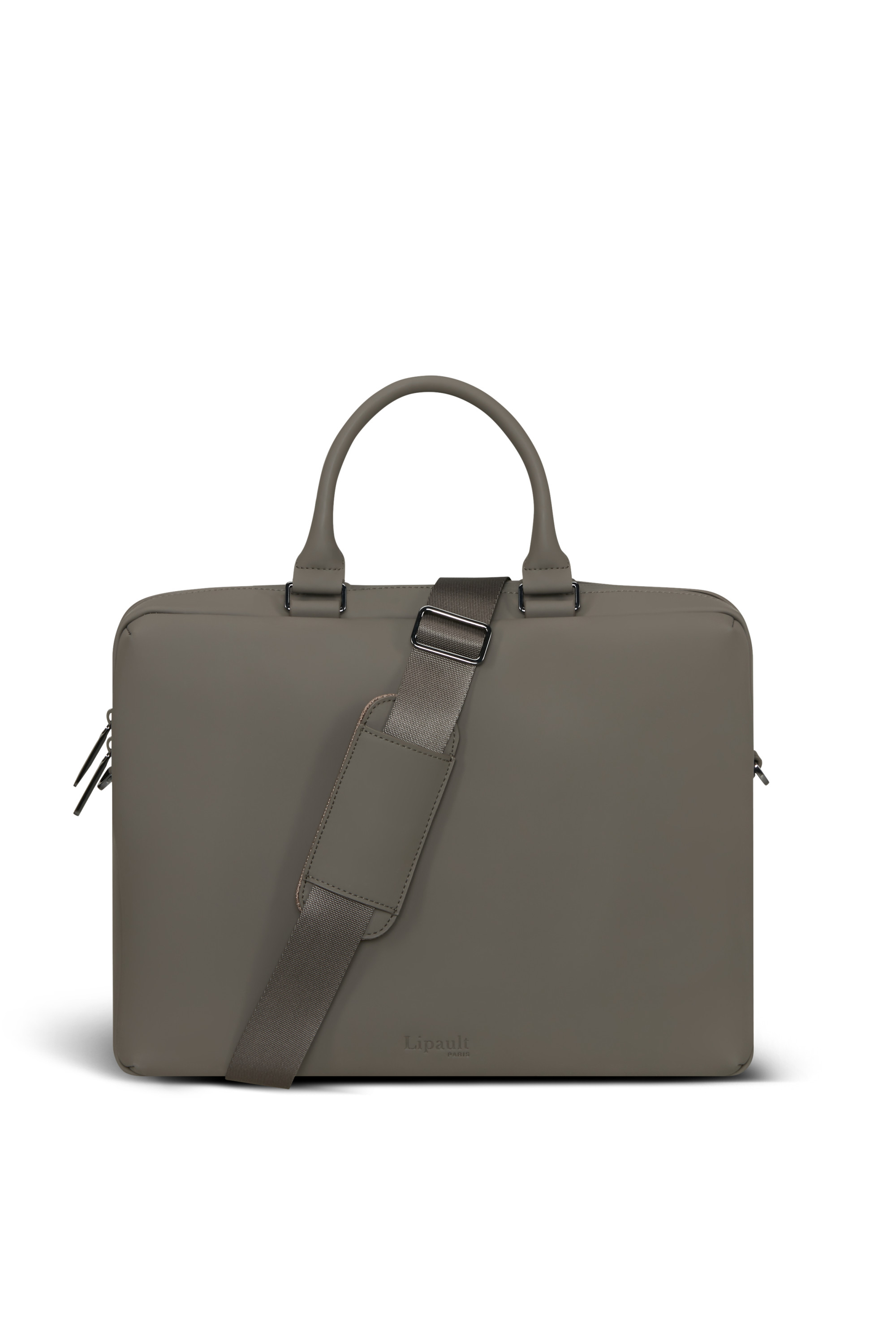 Lost in berlin sacoche ordinateur taille s LIPAULT PARIS Gris
