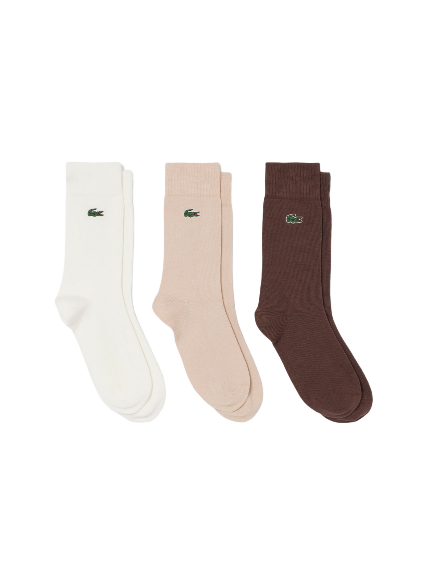 Set van 3 paar sokken van gemengd katoen. LACOSTE Veelkleurig