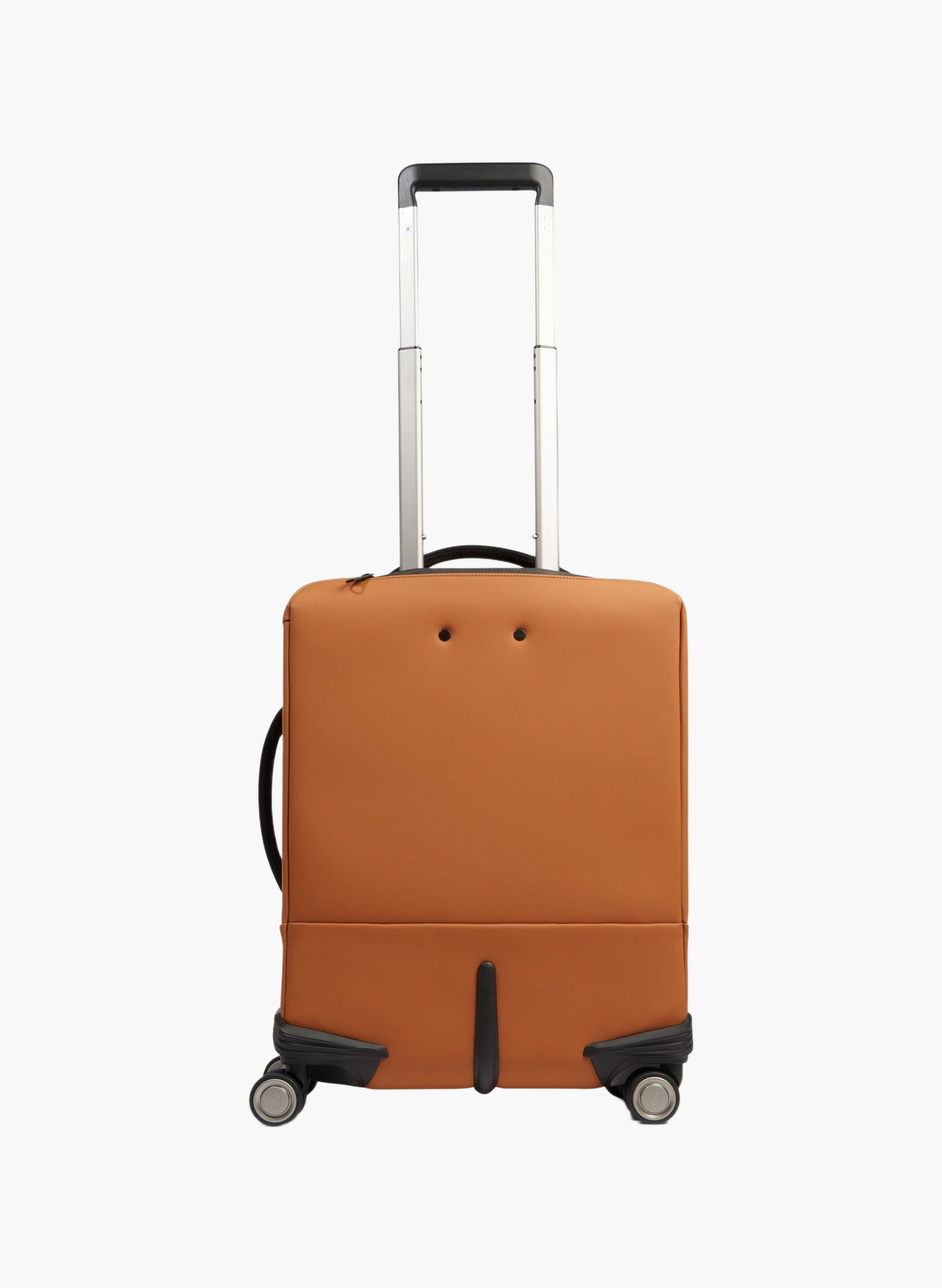 Valise cabine mince déperlante à 4 roues PIQUADRO Marron