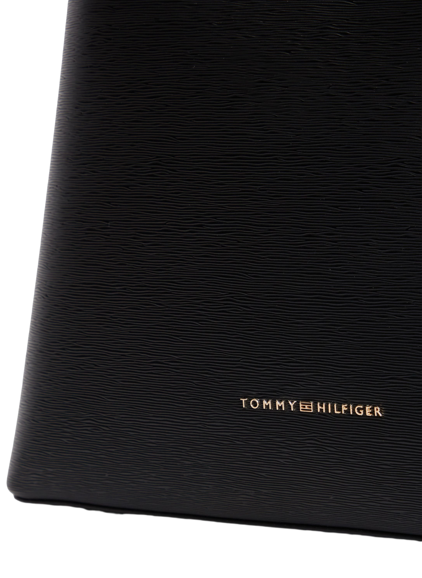 Plain shoulder bag TOMMY HILFIGER Black