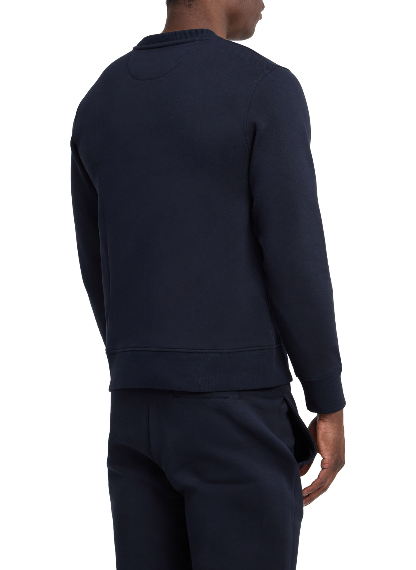 Sweat col rond en coton EDEN PARK Blauw