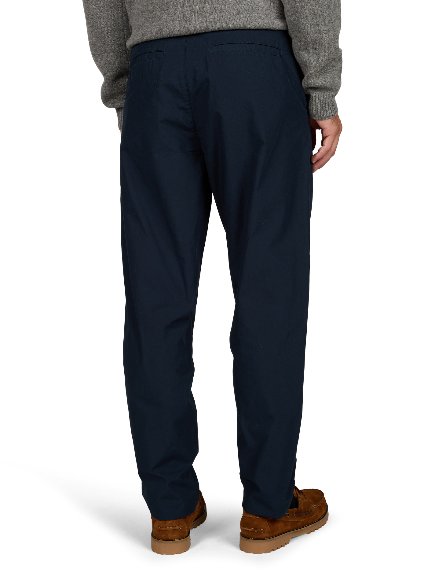 Pantalon chino slim en coton MINIMUM Bleu