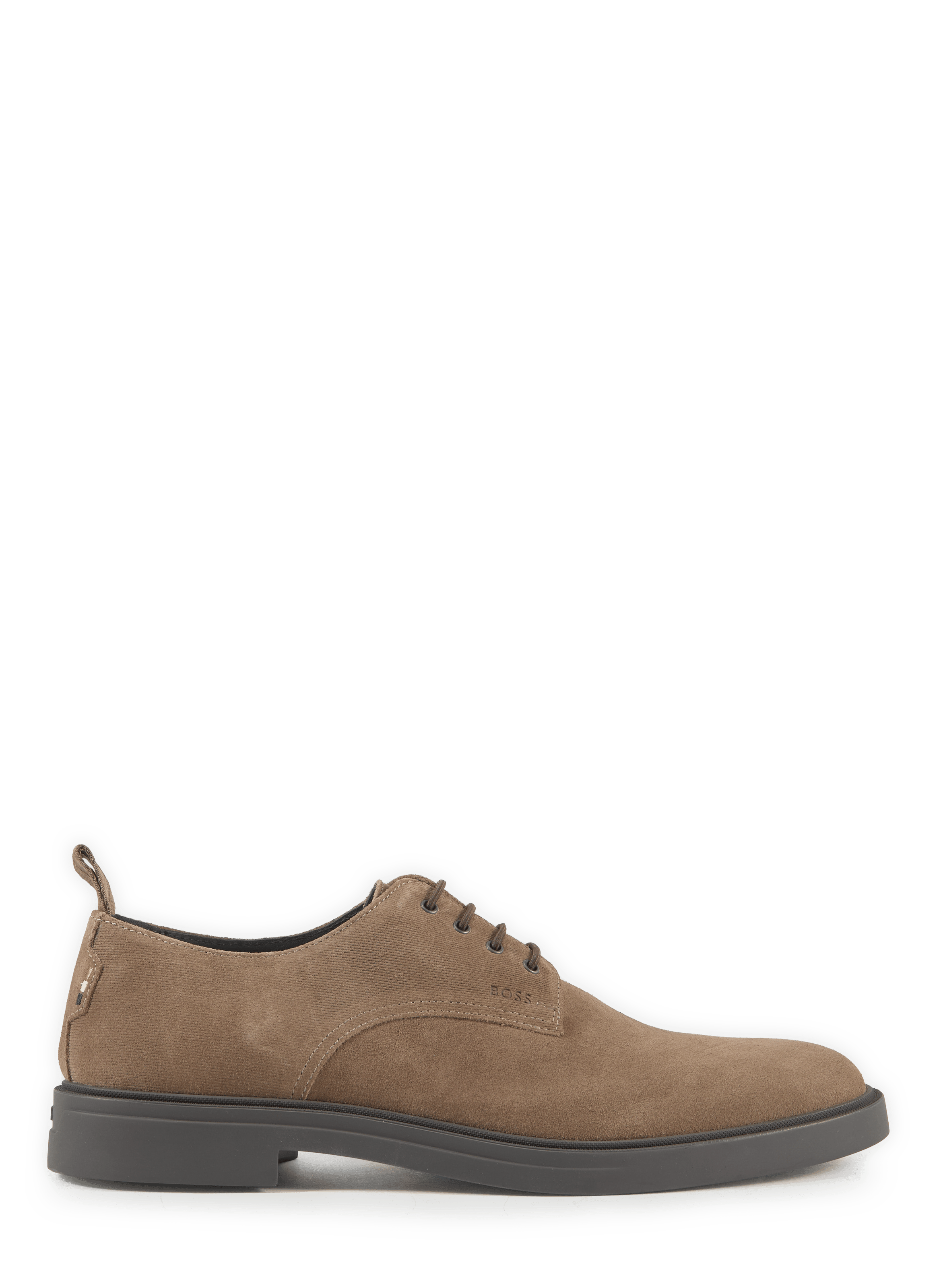 Derby Calev stringate in pelle scamosciata BOSS Beige