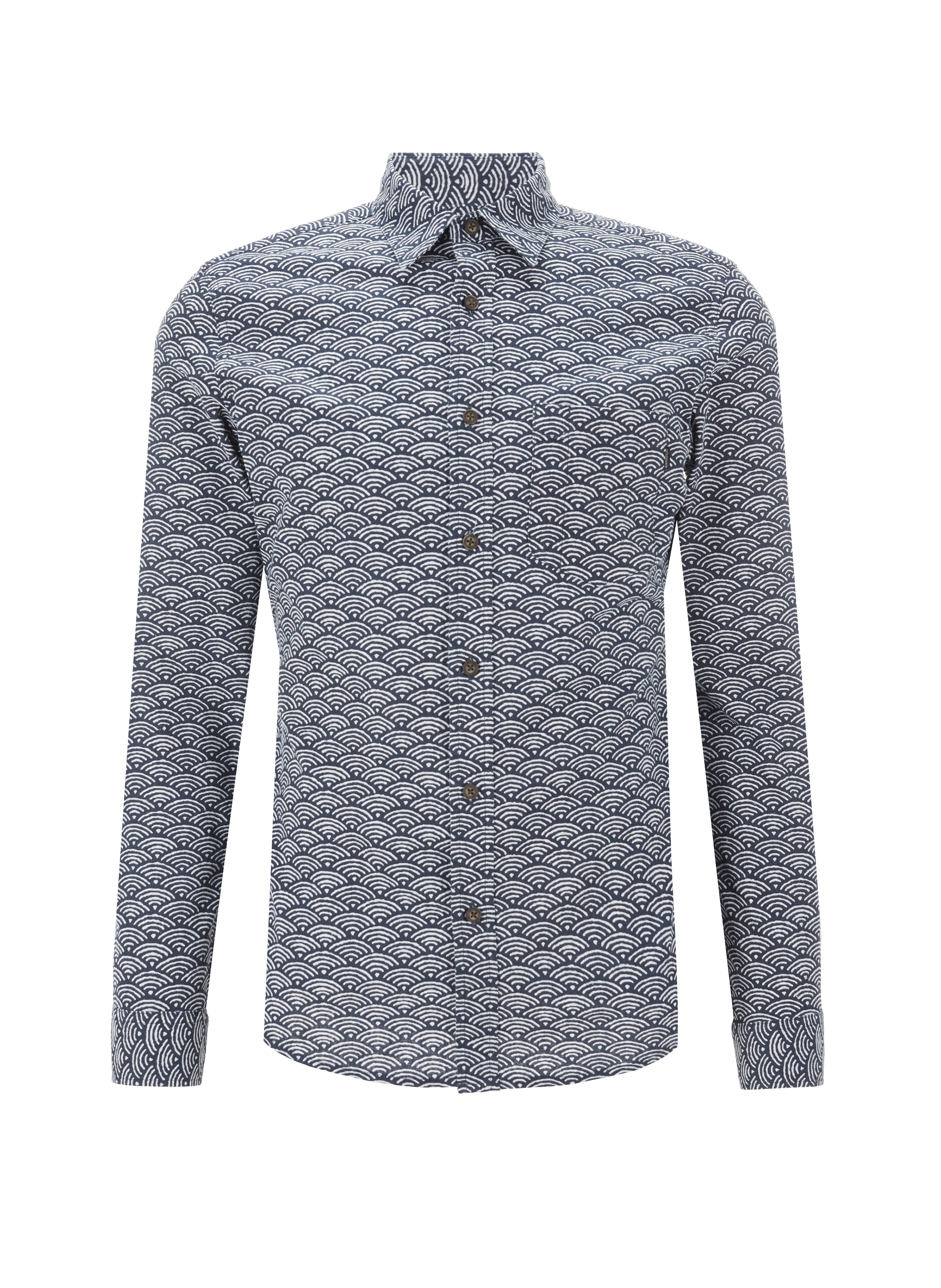Chemise en lin et coton
