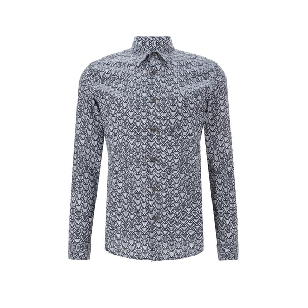 Chemise en lin et coton