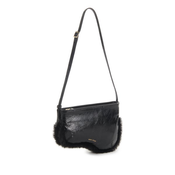 Sac à main Mini Curve en cuir