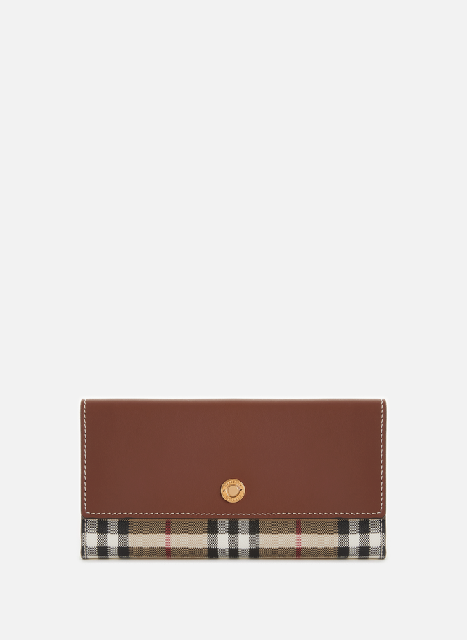 Leather wallet BURBERRY
