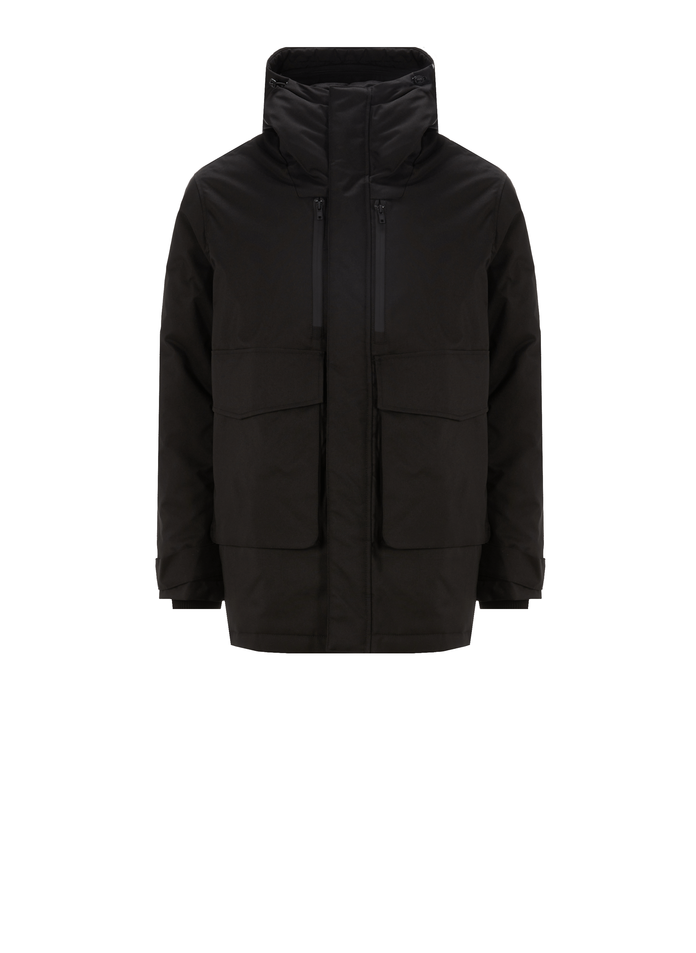 Hooded jacket 45.EW Black