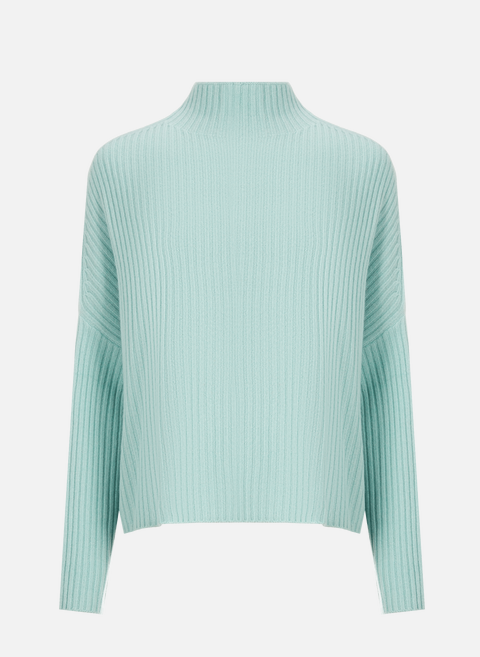 Green cashmere sweaterLES TRICOTS DE LEA 